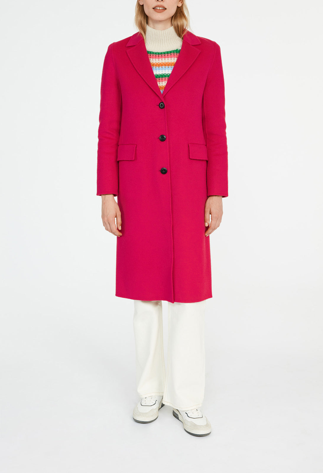 Manteau droit mi-long Faume - seconde main