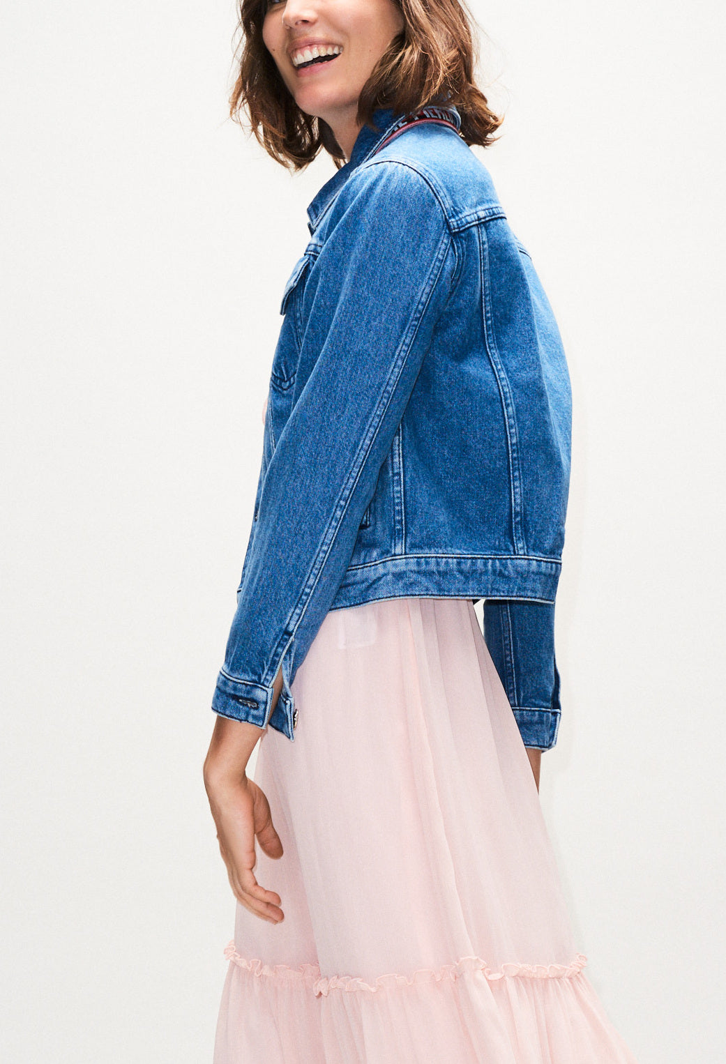 Robe longue à volants Faume - seconde main