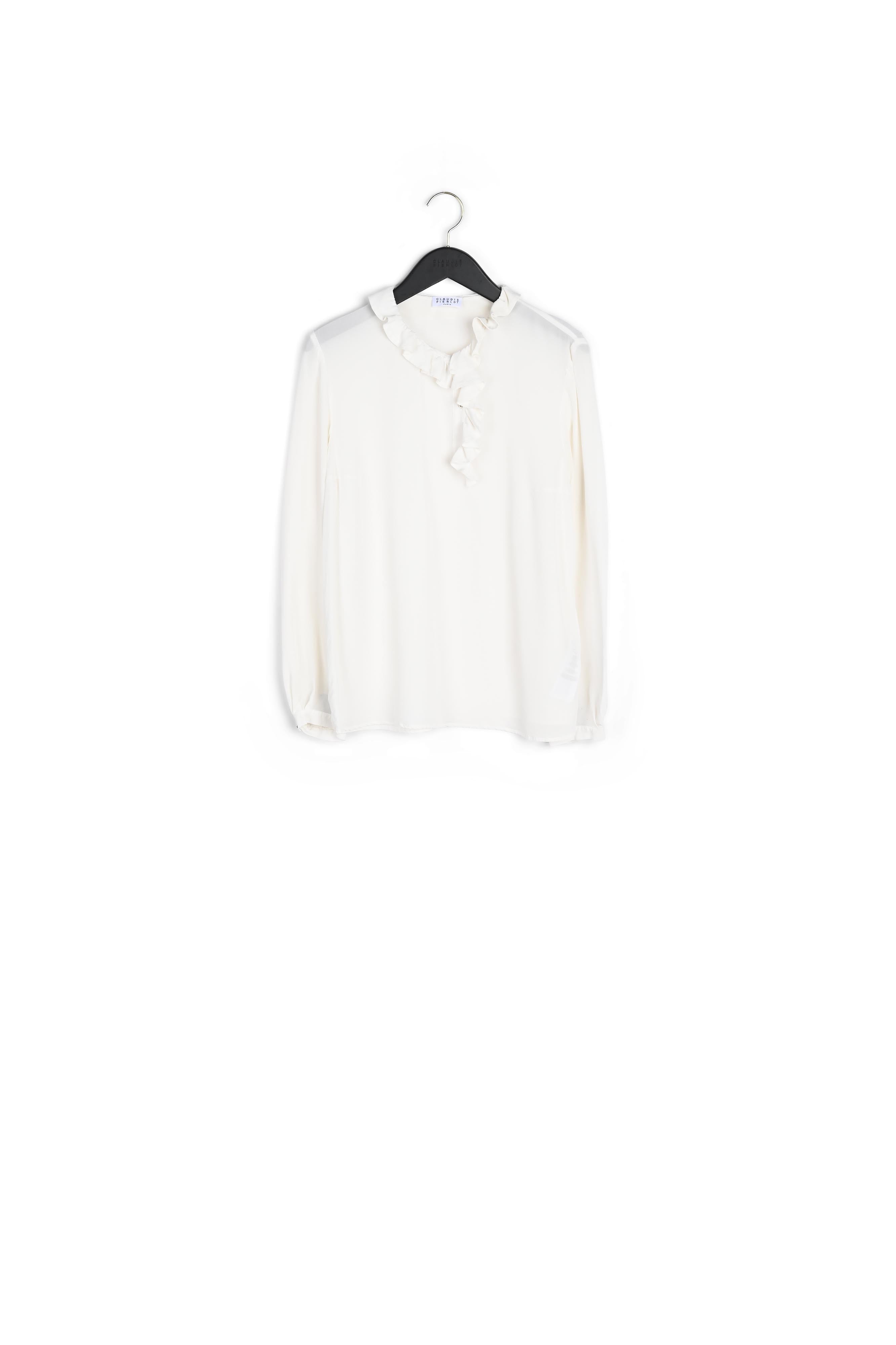 Chemise à col froncé Faume - seconde main