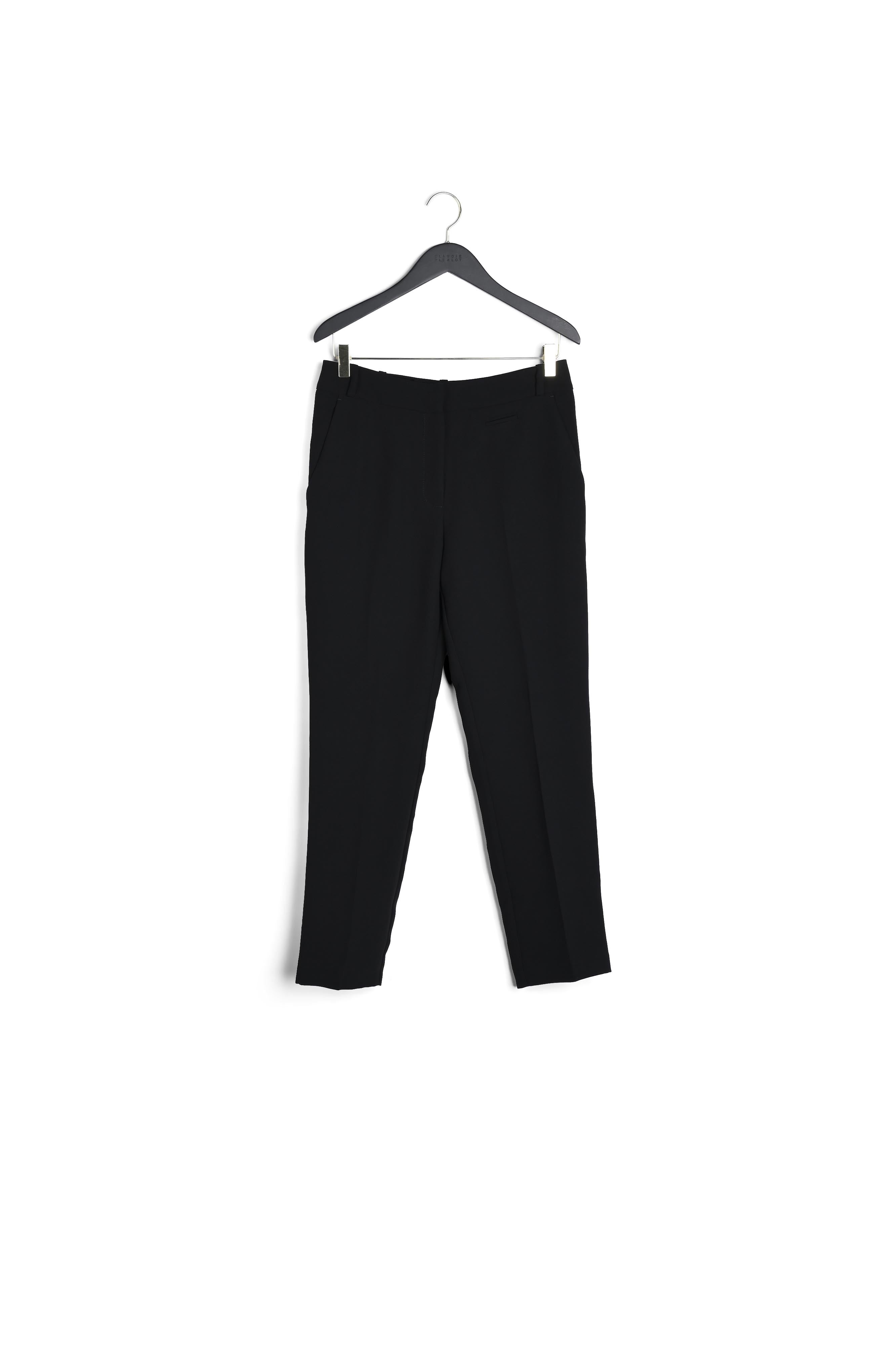 Pantalon de tailleur à coupe carotte Faume - seconde main