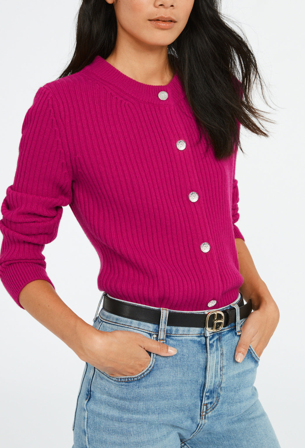 Cardigan maille Faume - seconde main