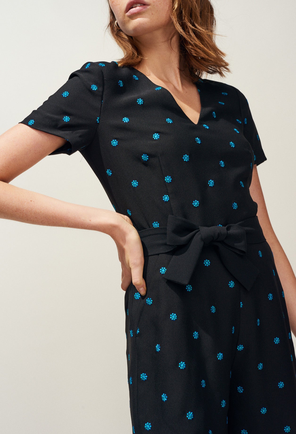 Combi-short motif jacquard Faume - seconde main