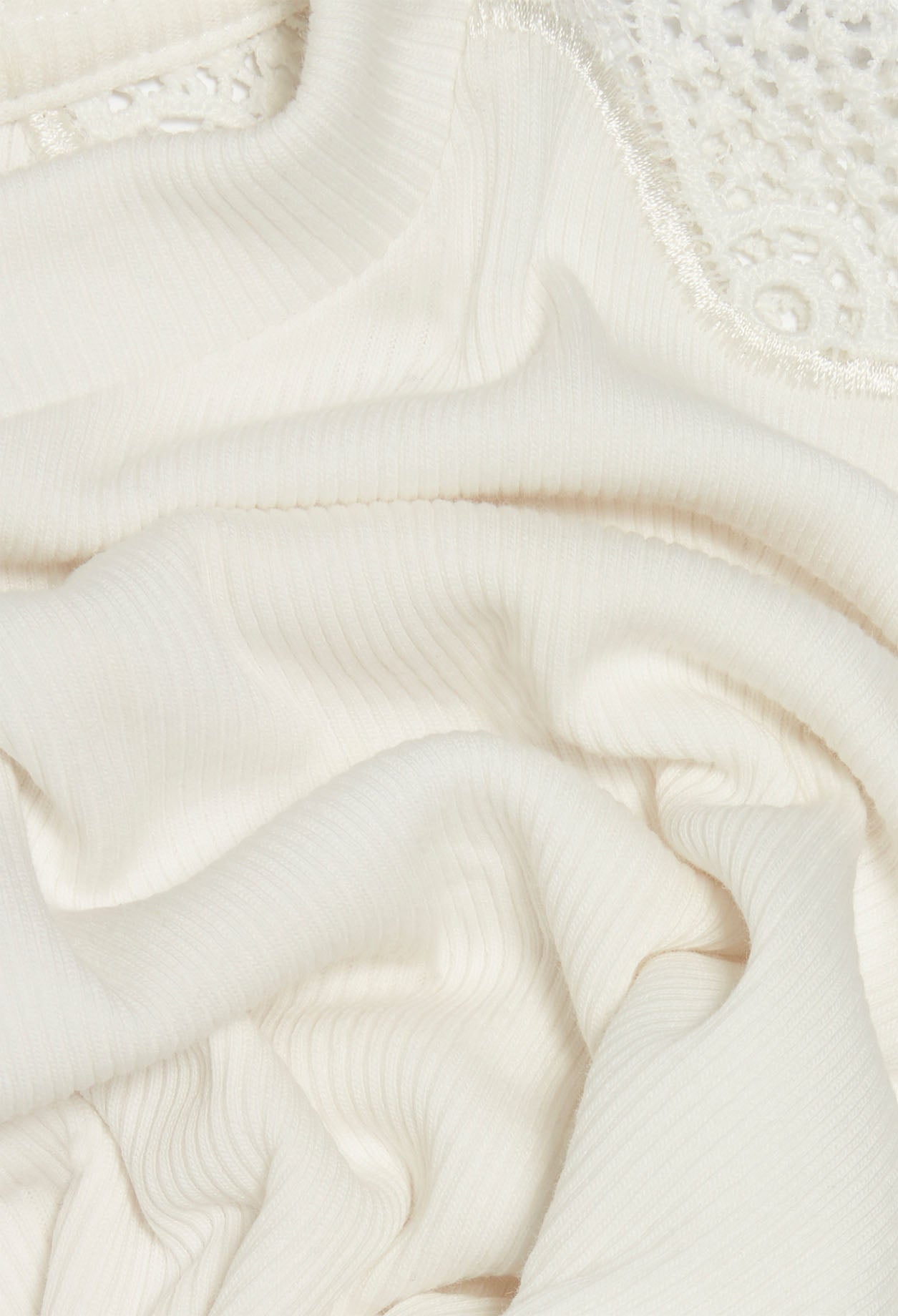 T-shirt en dentelle Faume - seconde main