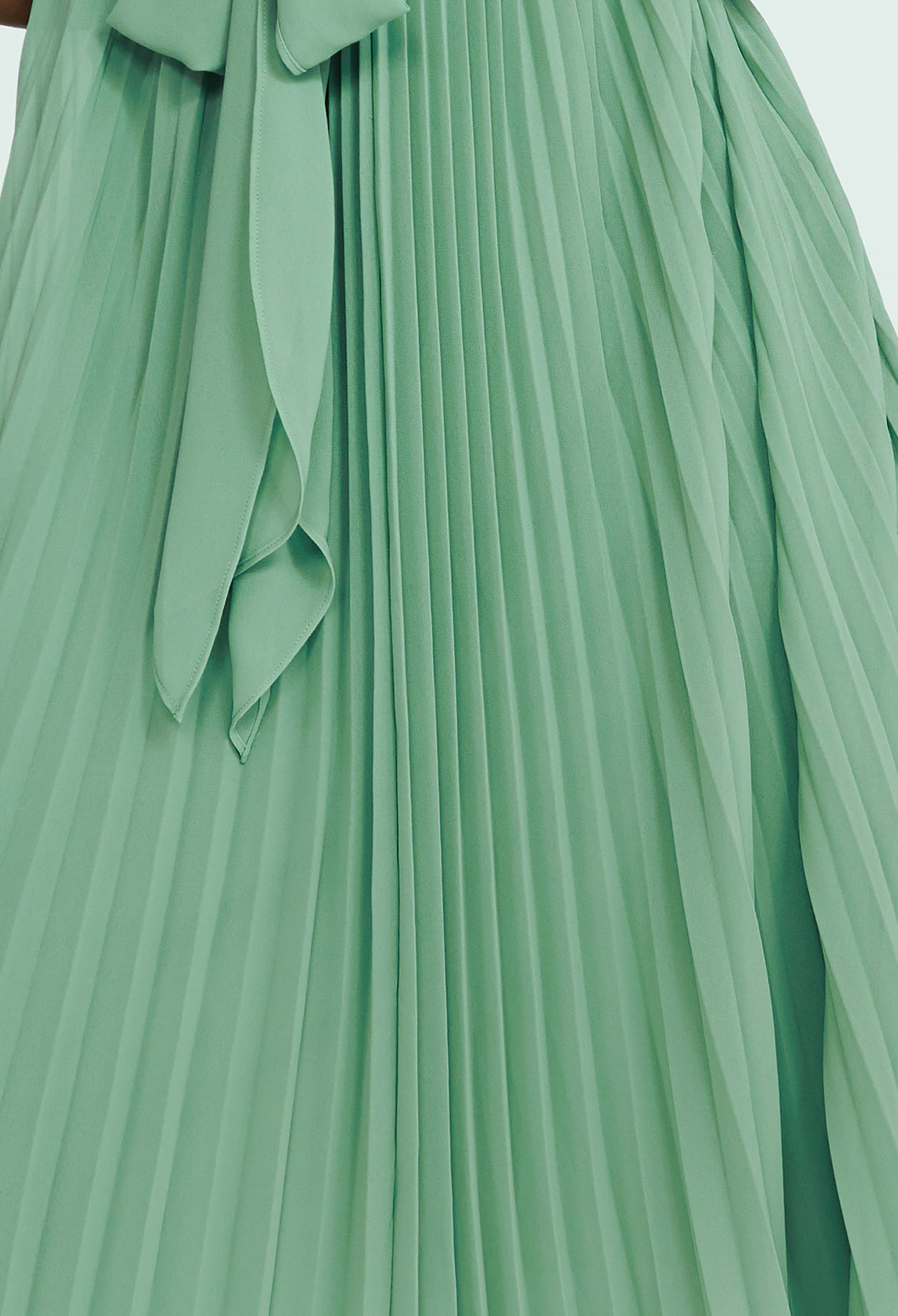 Robe midi plissée ceinturée Faume - seconde main