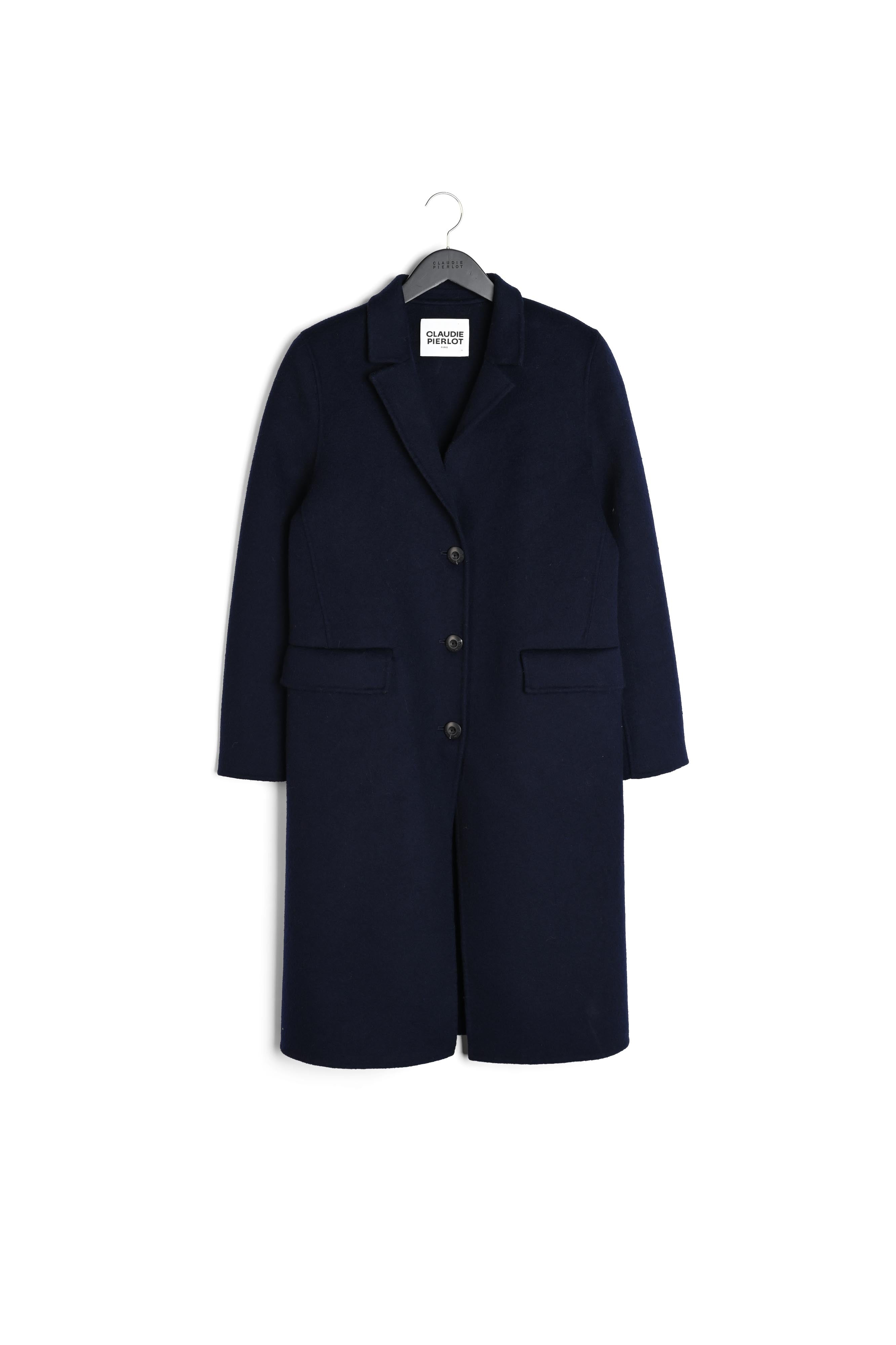 Manteau droit mi-long Faume - seconde main