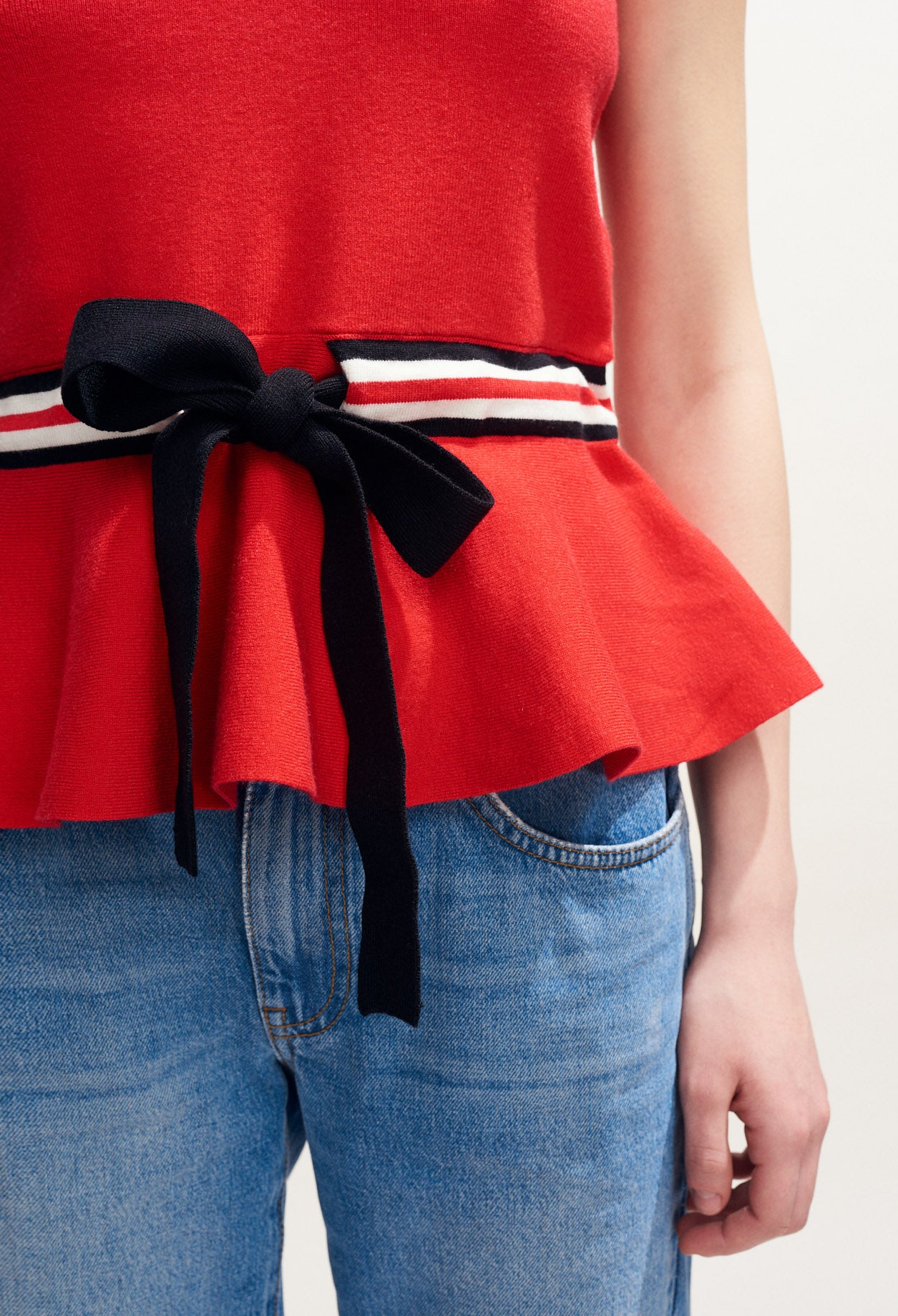 Pull sans manches à détails sporty Faume - seconde main