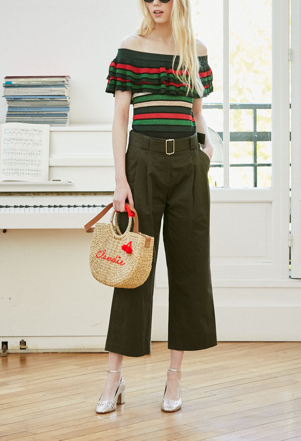 PANTALON POLYGONE Faume - seconde main