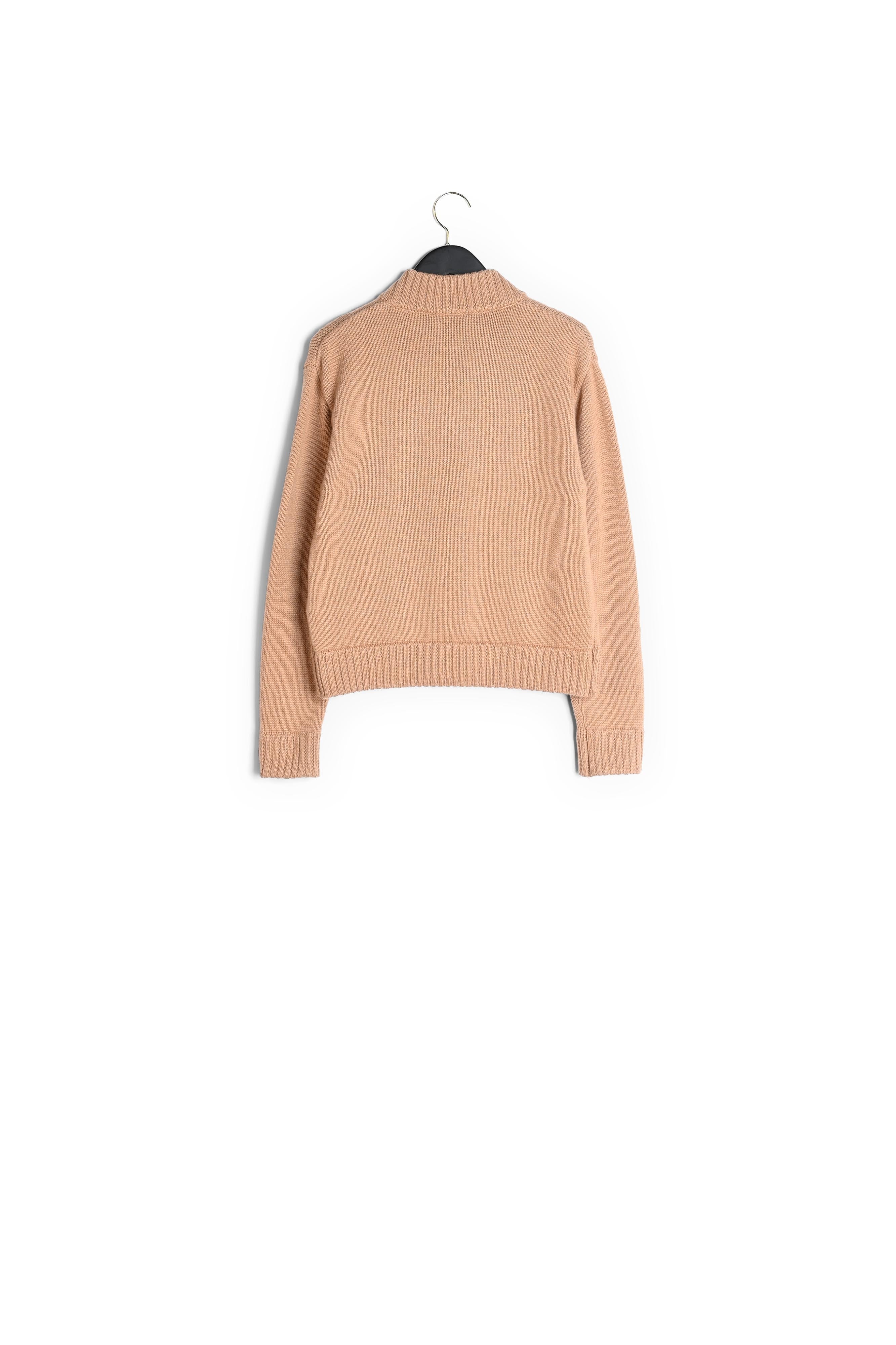 Cardigan court maille épaisse Faume - seconde main