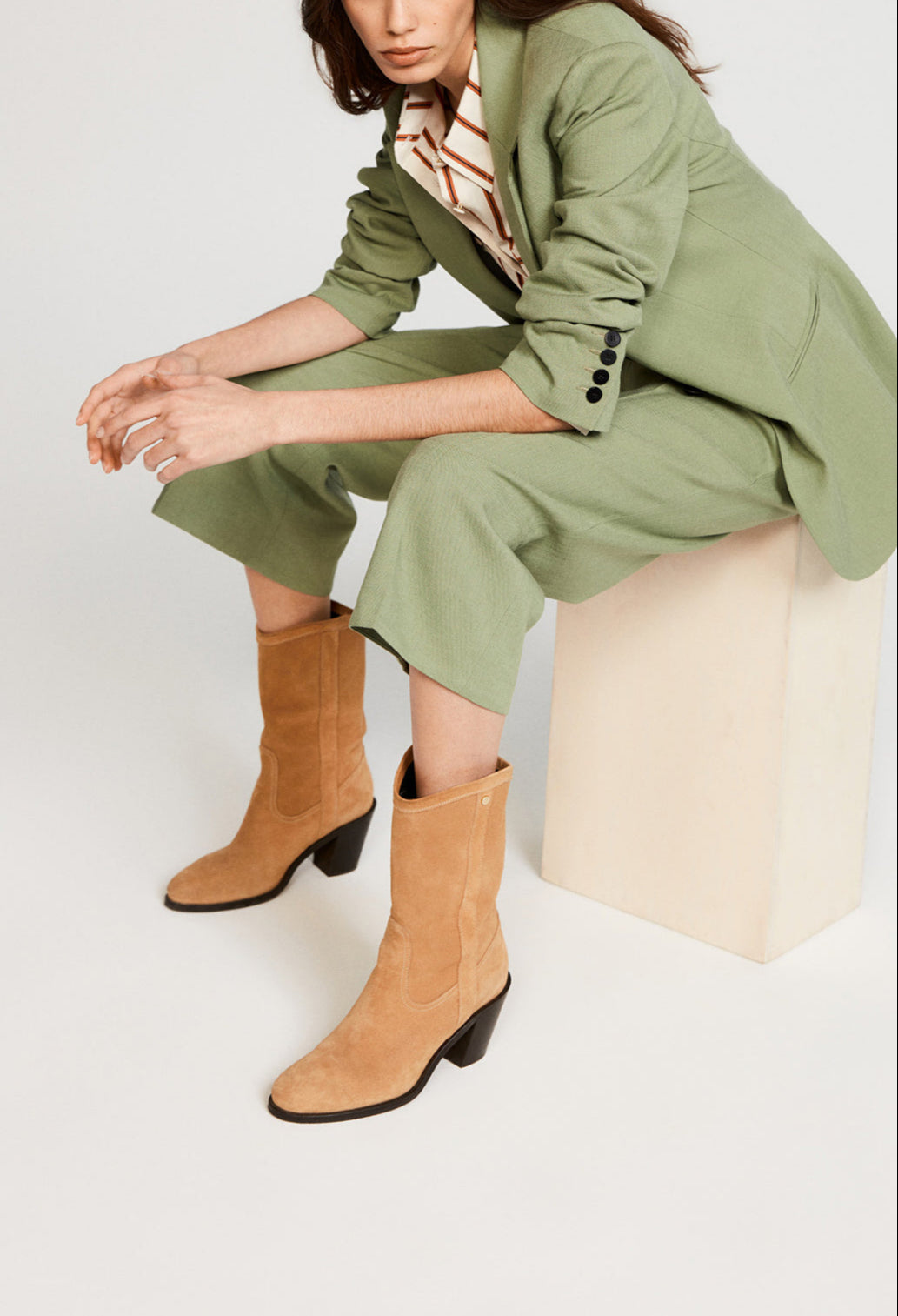 Pantalon évasé Faume - seconde main