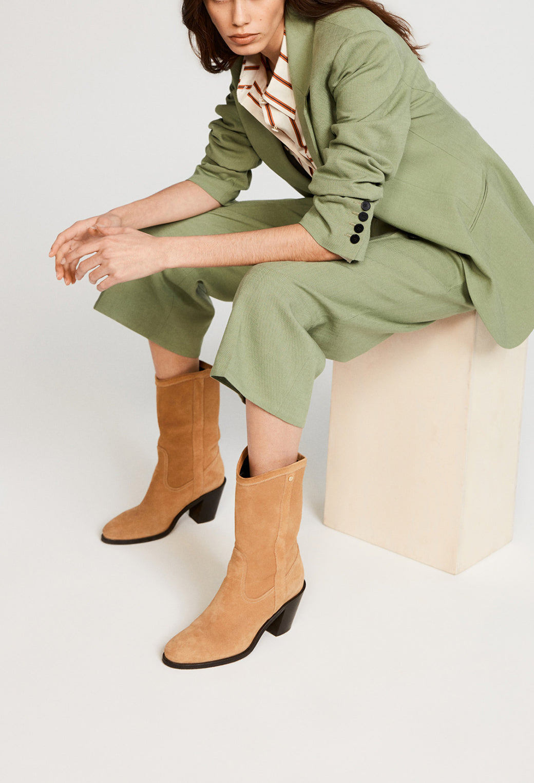 Pantalon évasé Faume - seconde main