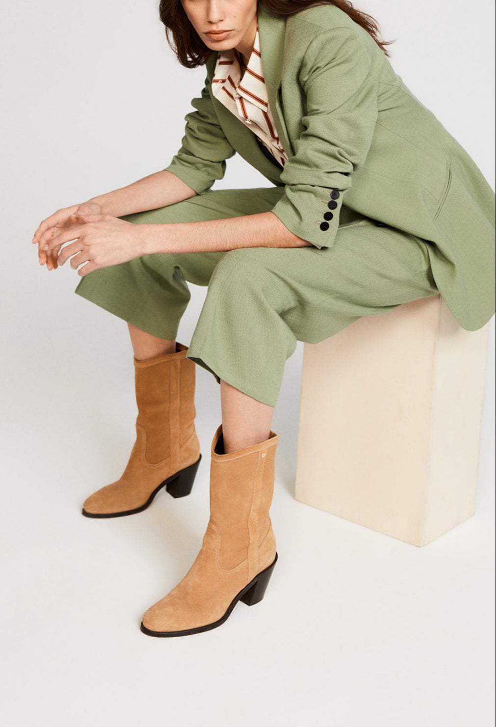 Pantalon évasé Faume - seconde main