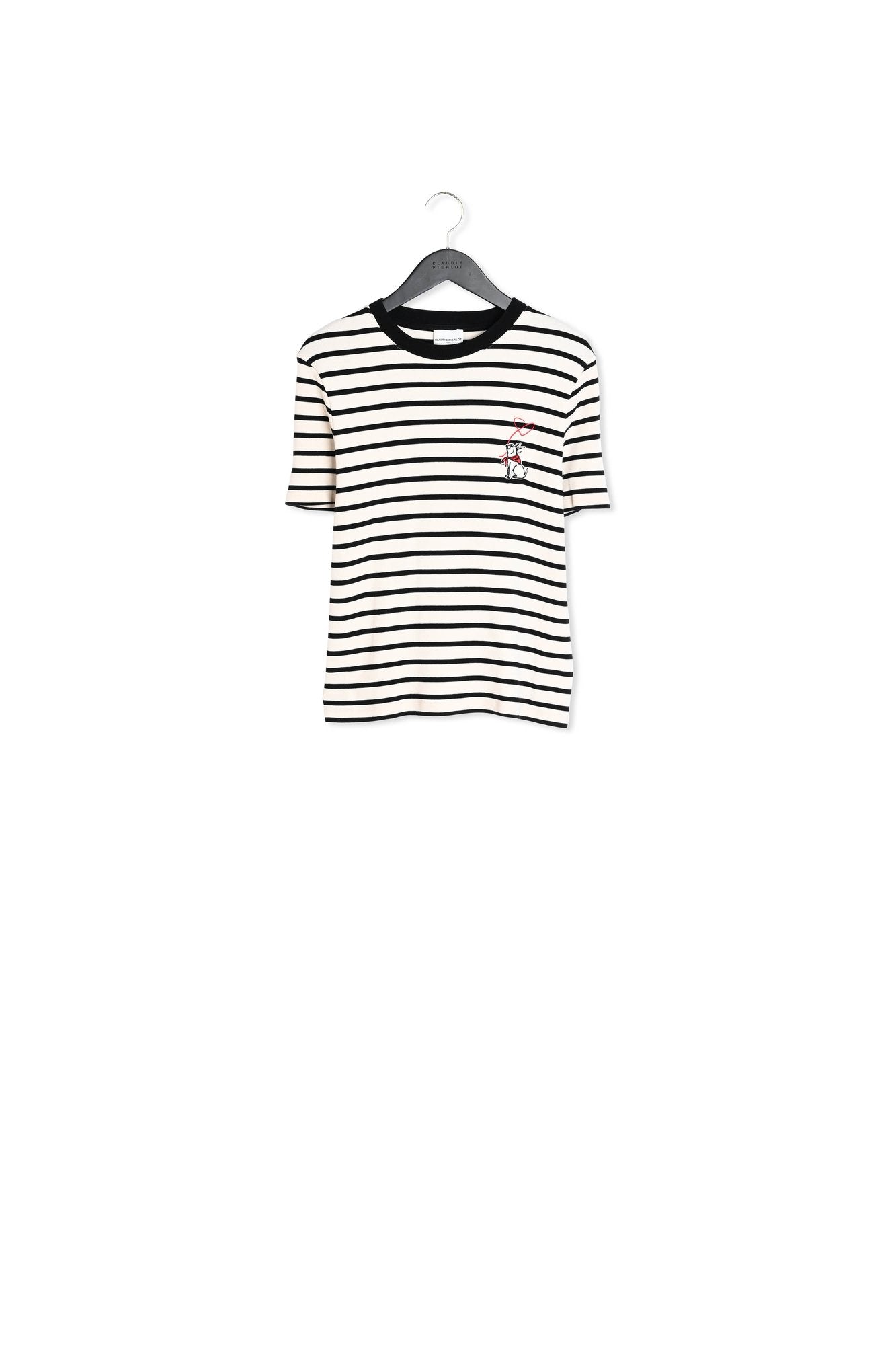 T-shirt marinière rayé bicolor Faume - seconde main