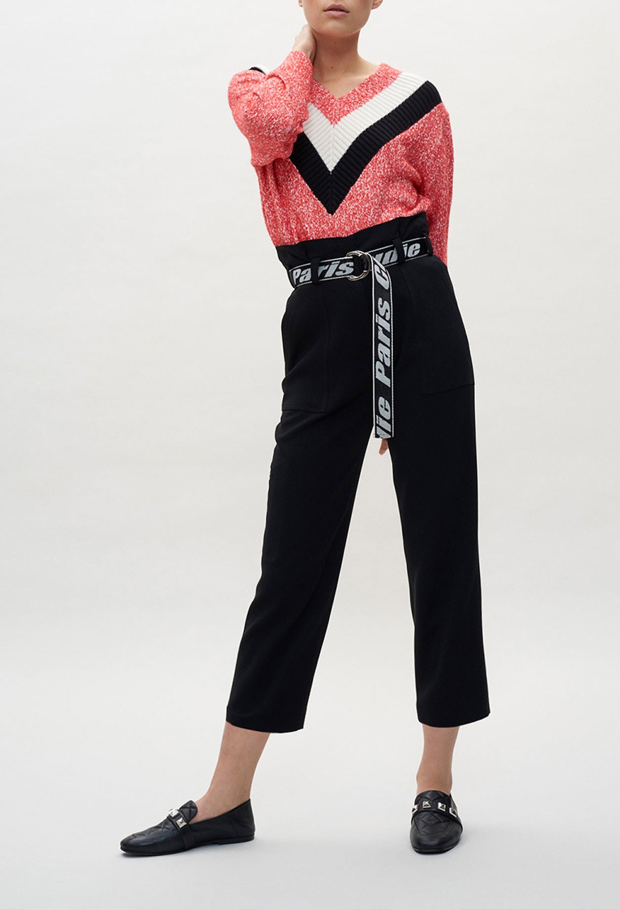 Pull à col V Faume - seconde main