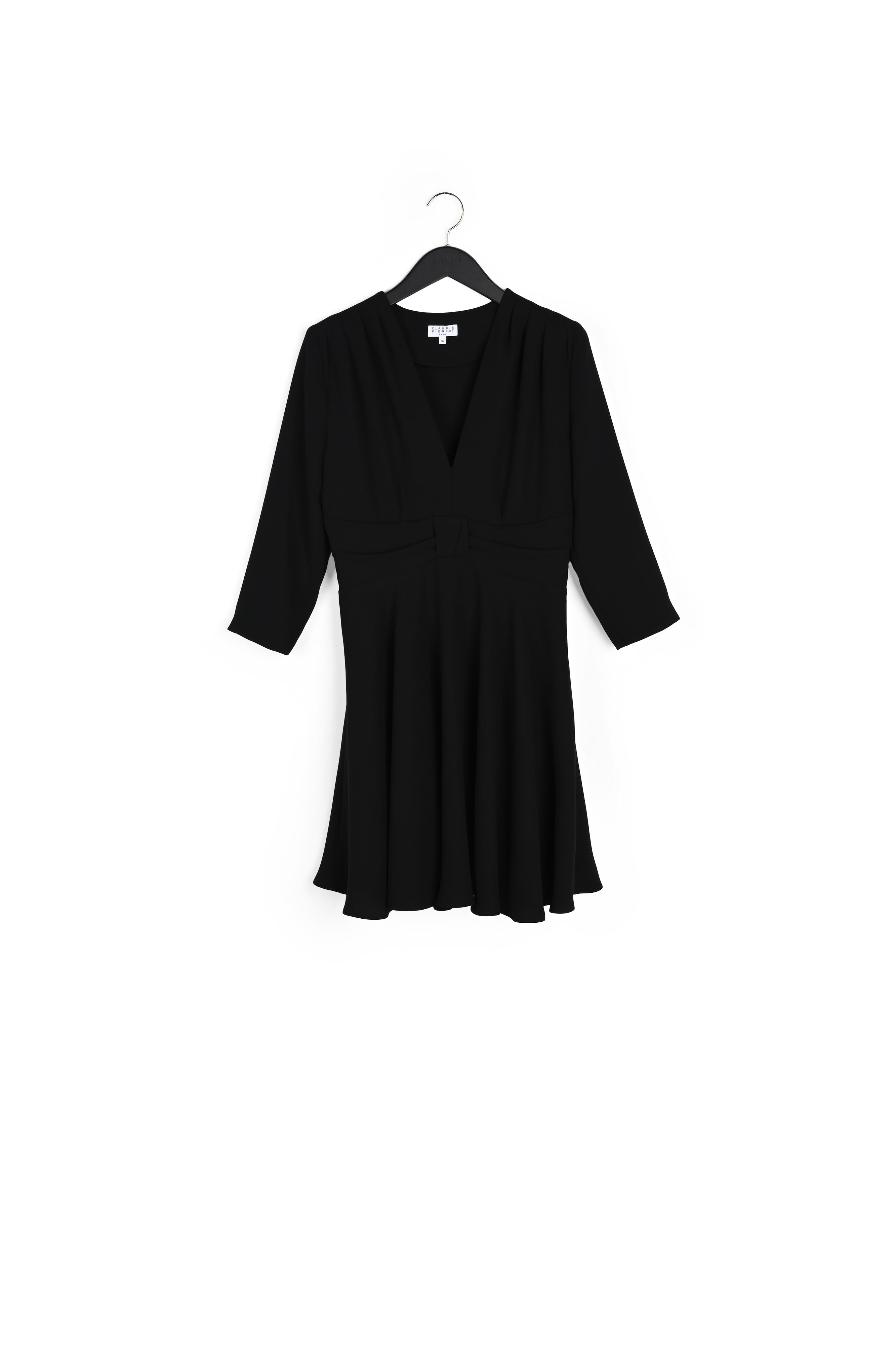 Robe noire évasée Faume - seconde main
