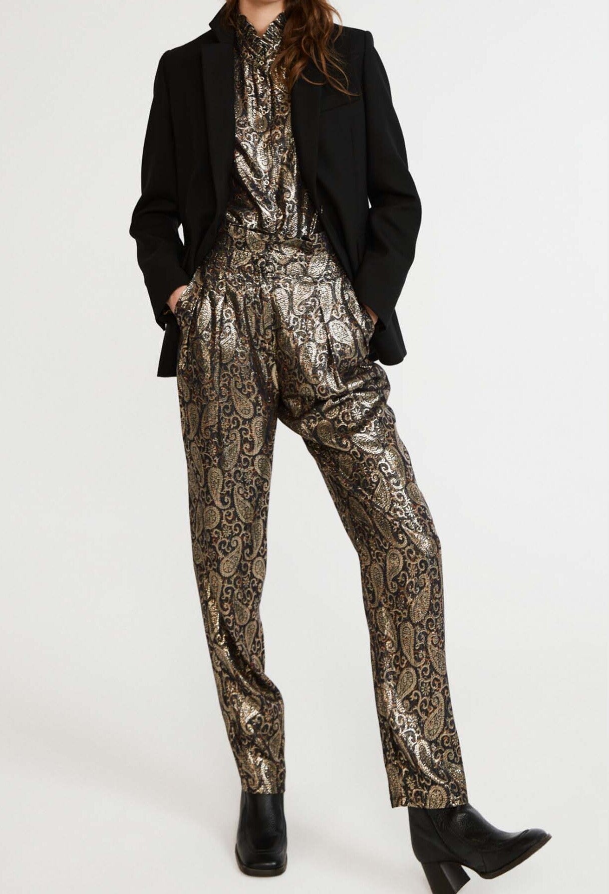 Blazer en polyester recyclé Faume - seconde main