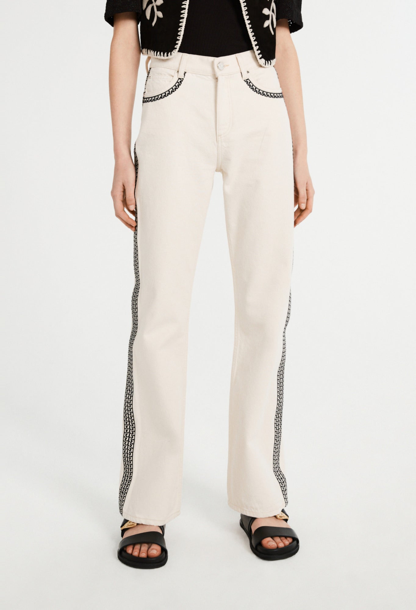 Jean blanc Faume - seconde main