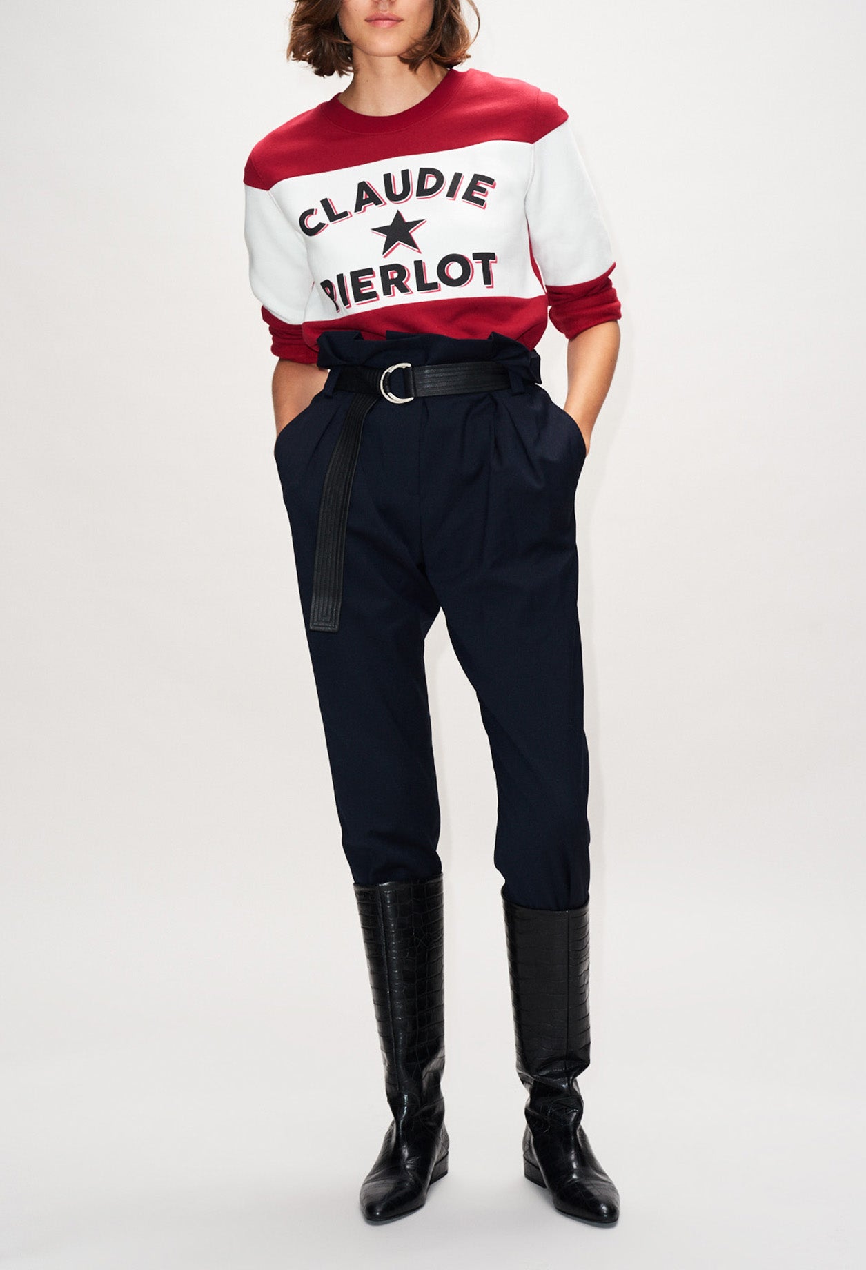 Sweatshirt message Faume - seconde main