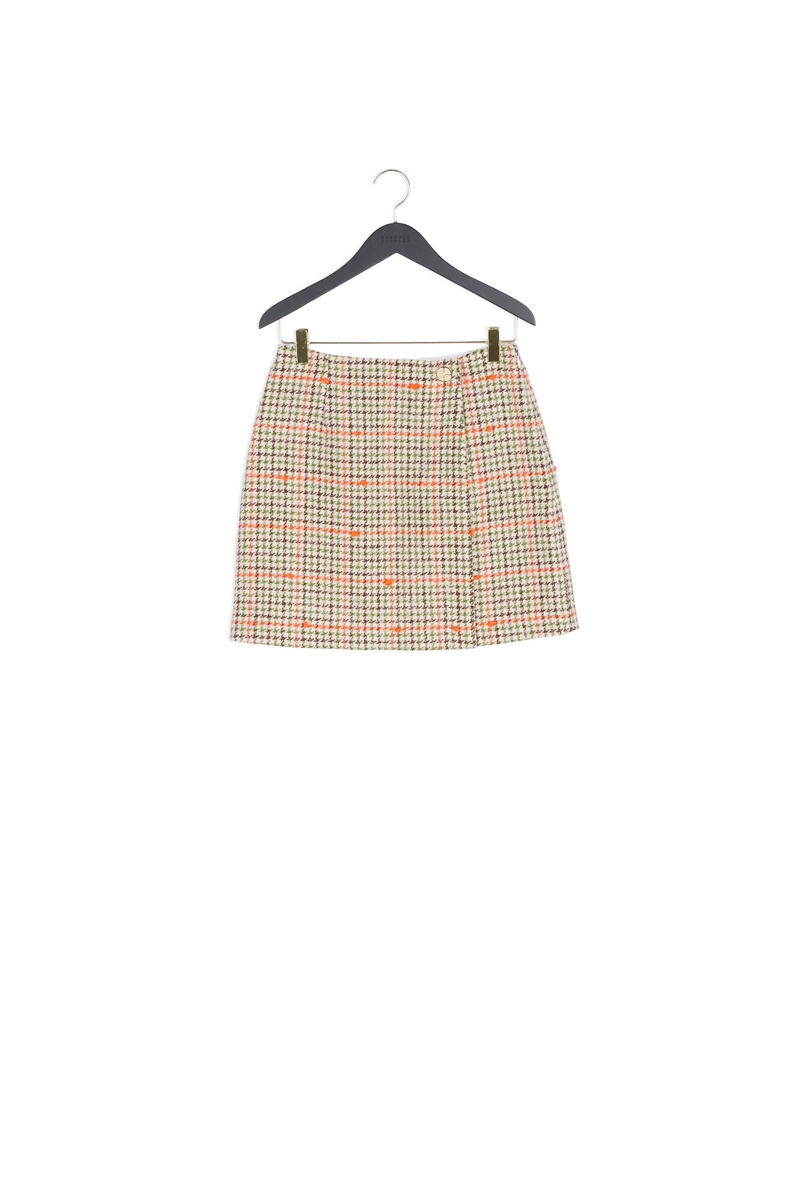 Jupe courte à carreaux Faume - seconde main