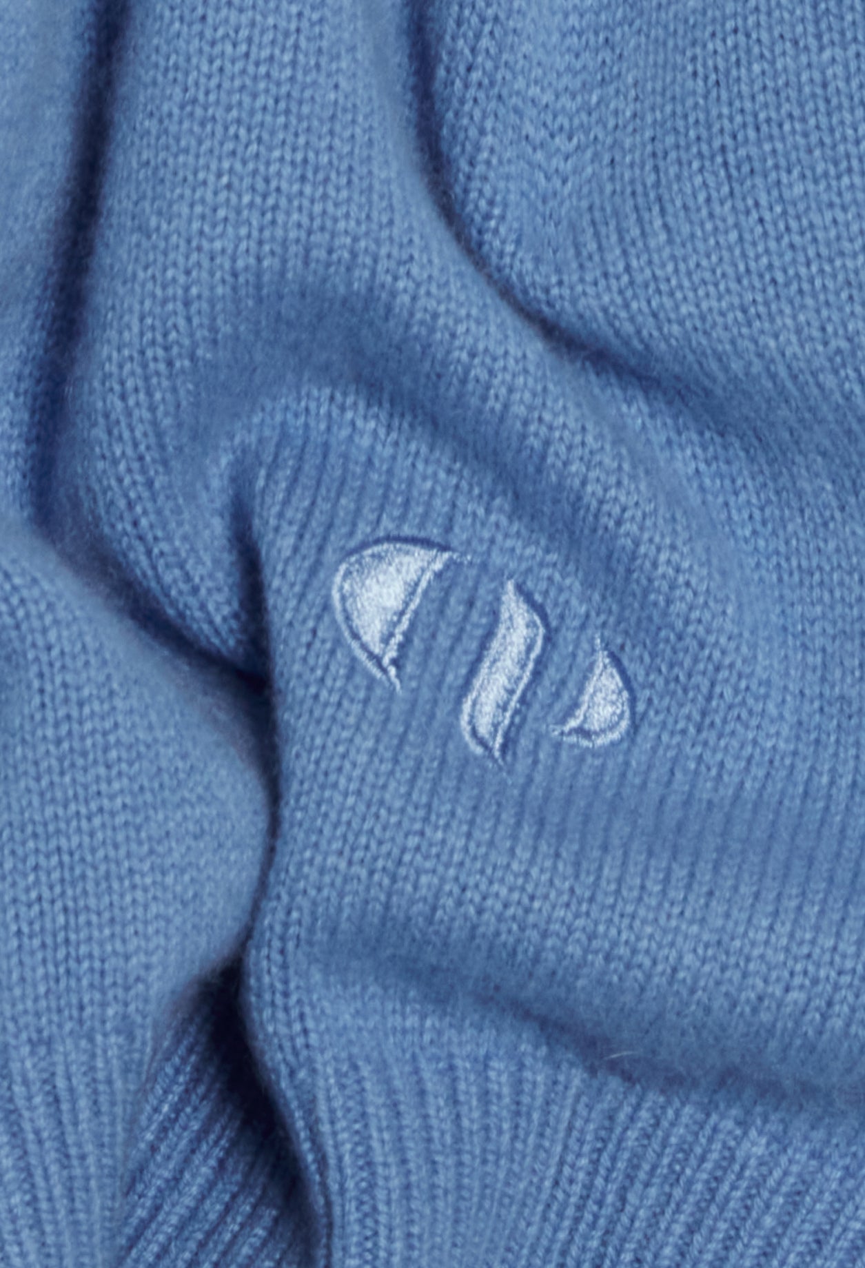 Pull bleu 100% cachemir Faume - seconde main