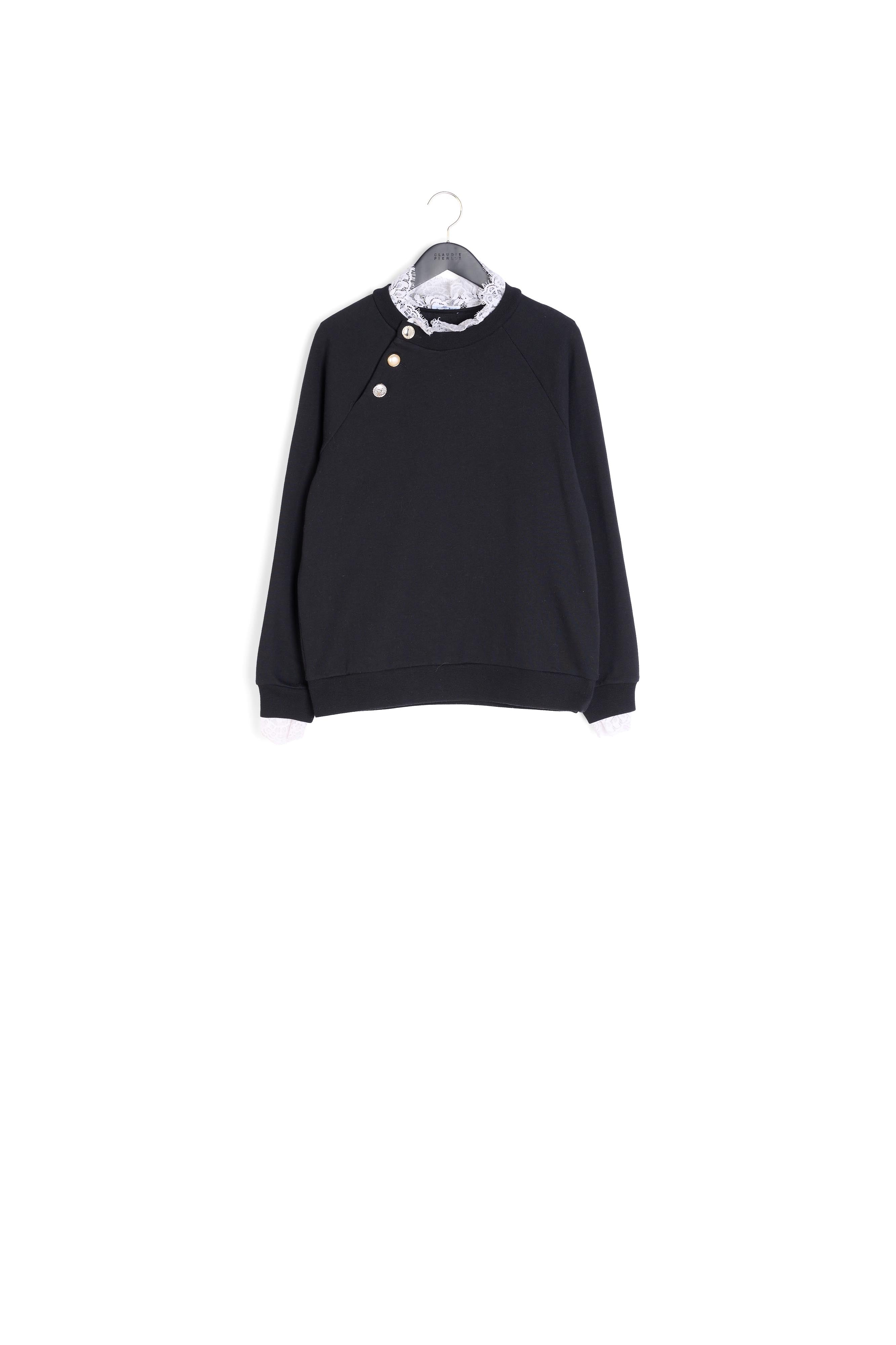 Swatshirt à col Faume - seconde main