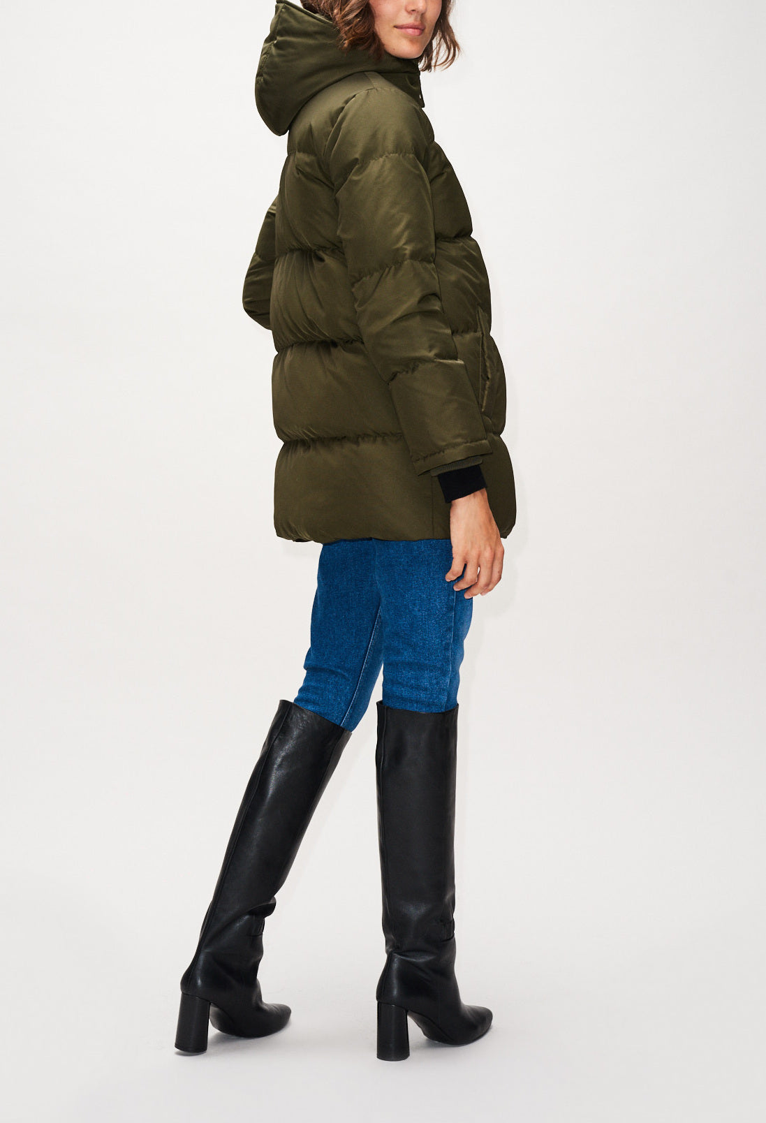 Doudoune détail bande fantaisie Faume - seconde main