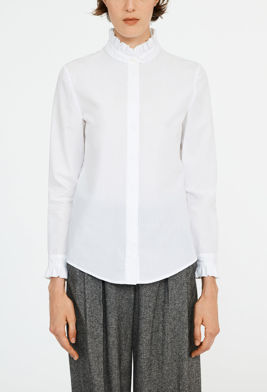 Chemise blanche colombine Faume - seconde main