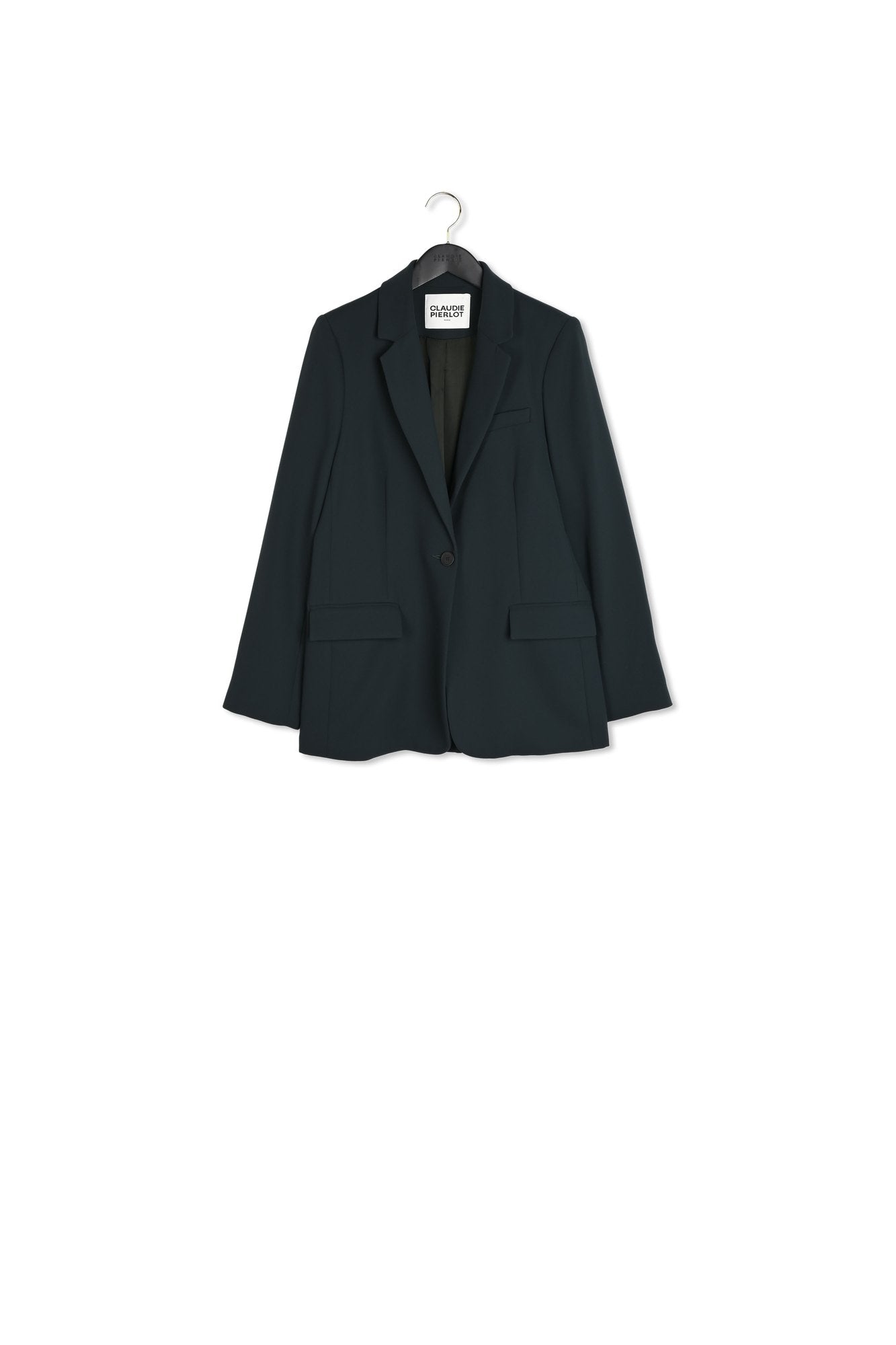 Veste vert forêt tailleur cintrée Faume - seconde main