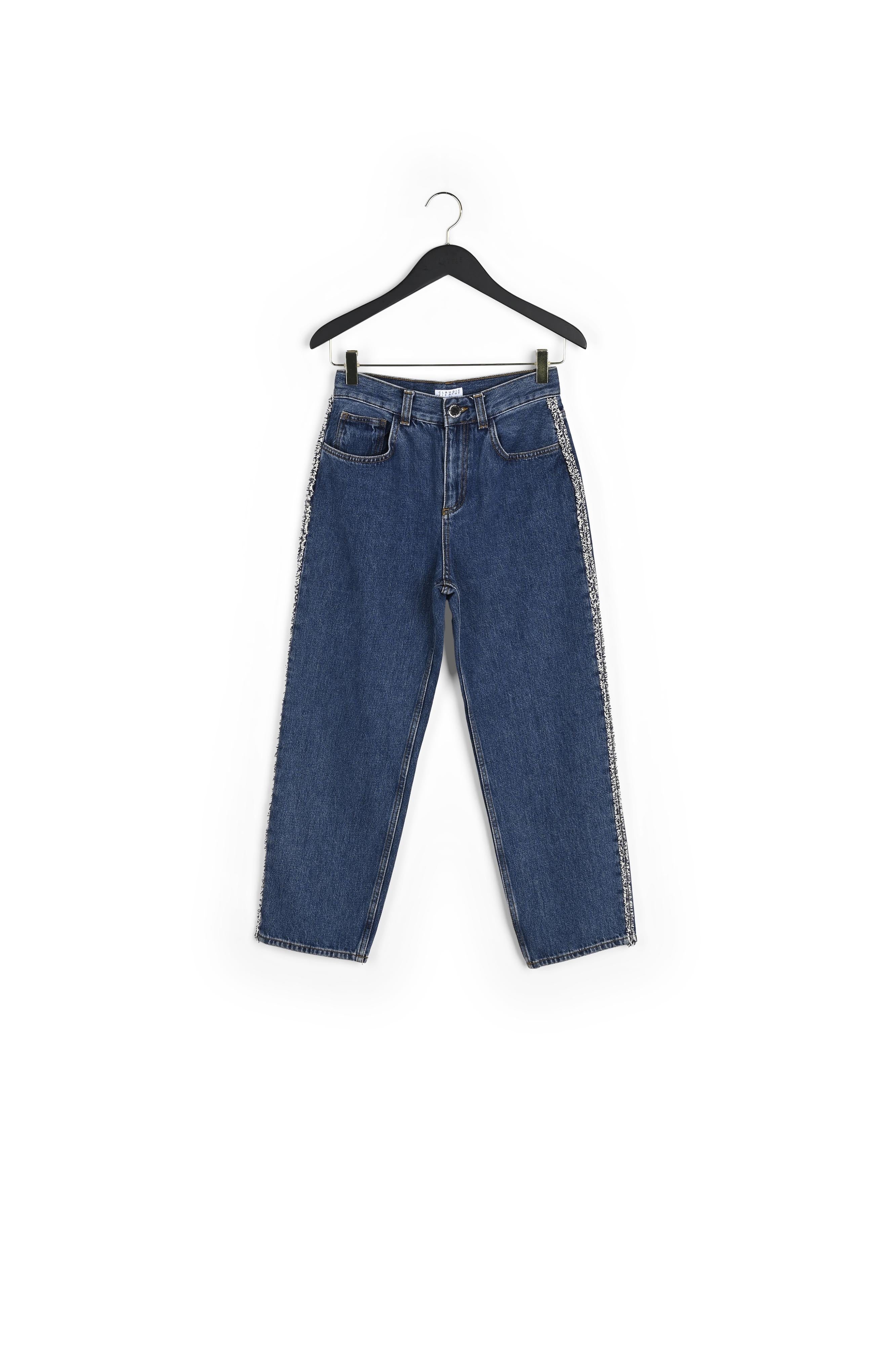 Jean à bandes fantaisie Faume - seconde main