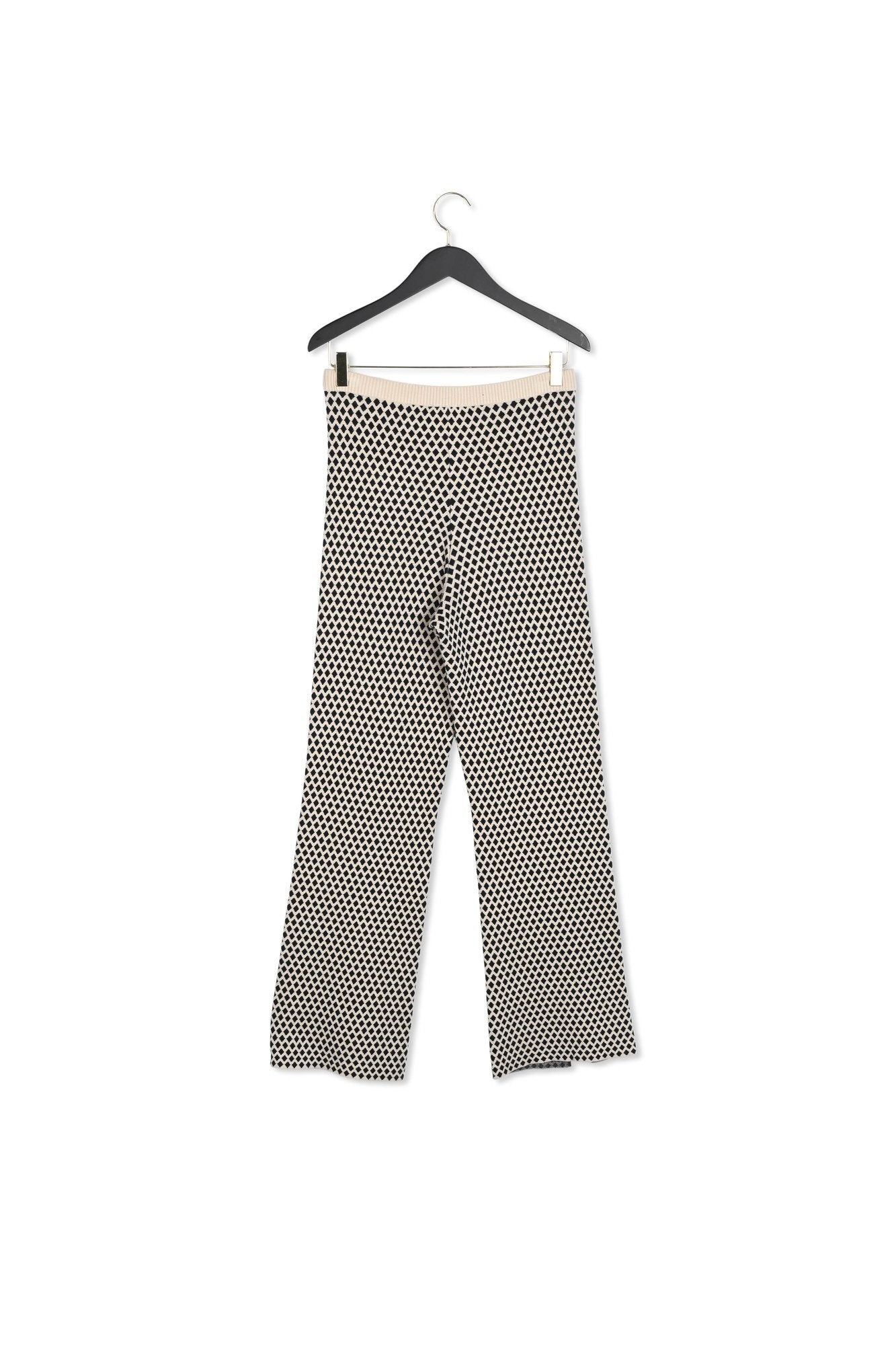 Pantalon à motifs en viscose Faume - seconde main