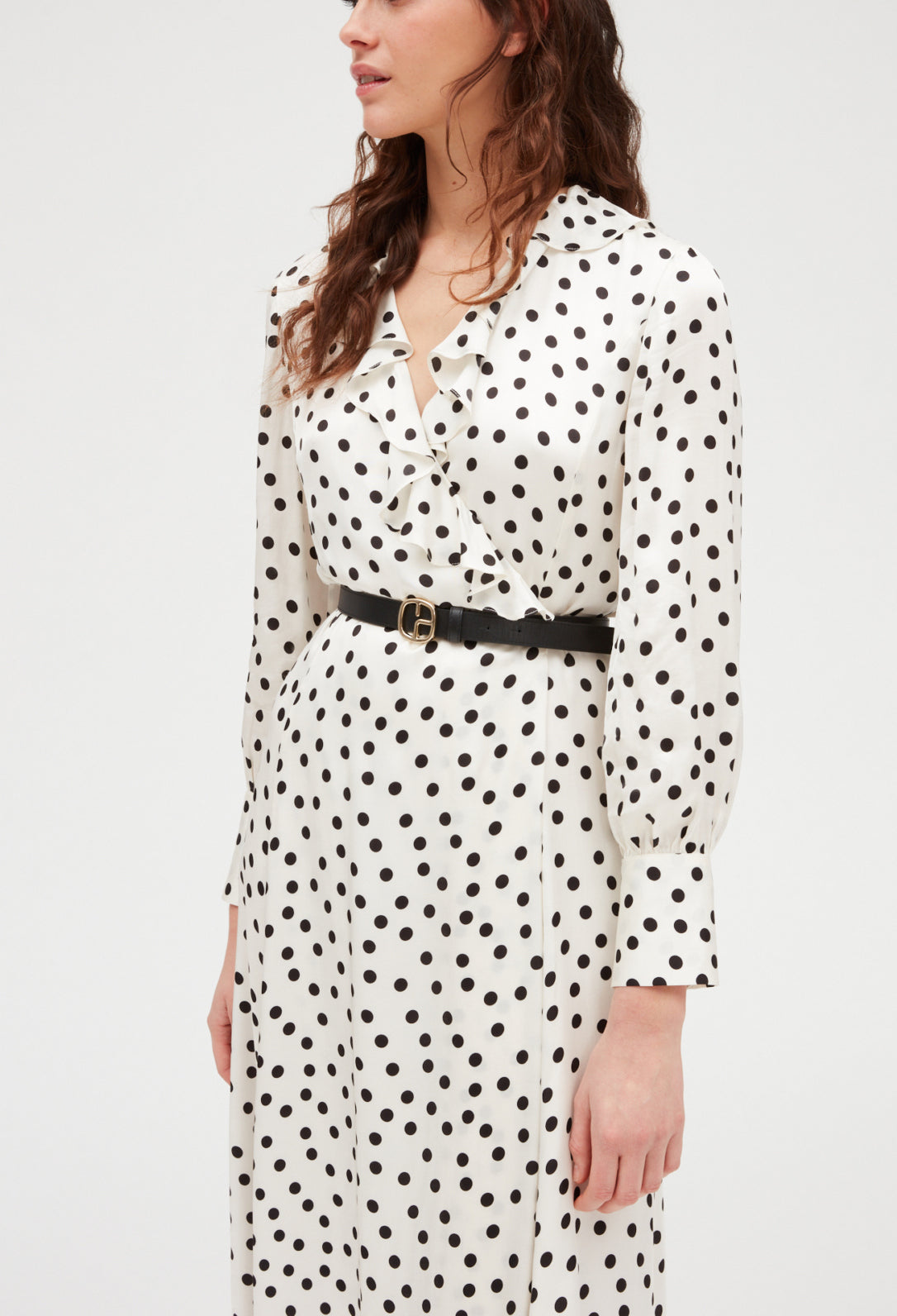 Robe midi pois Faume - seconde main