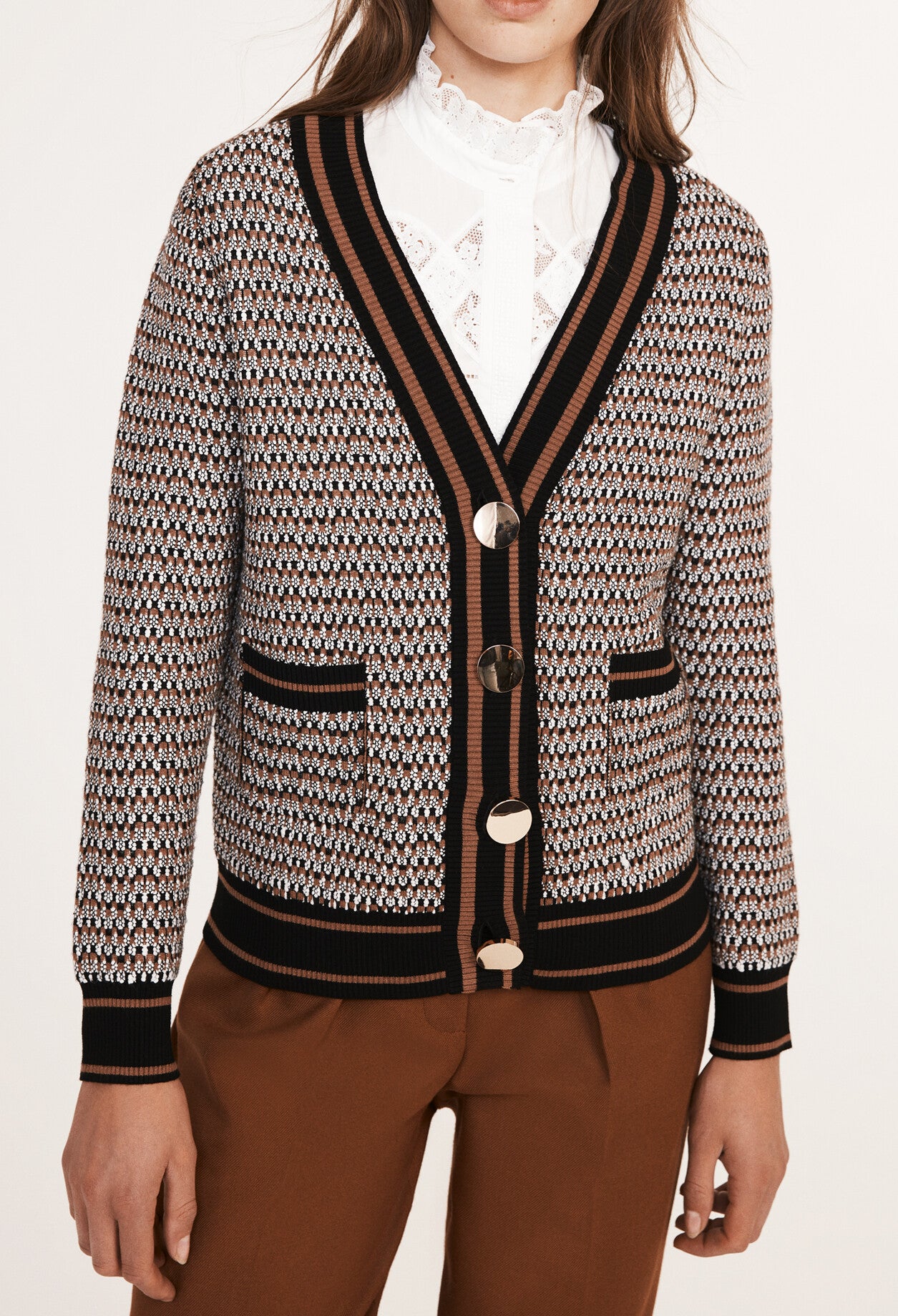 Cardigan en maille Faume - seconde main