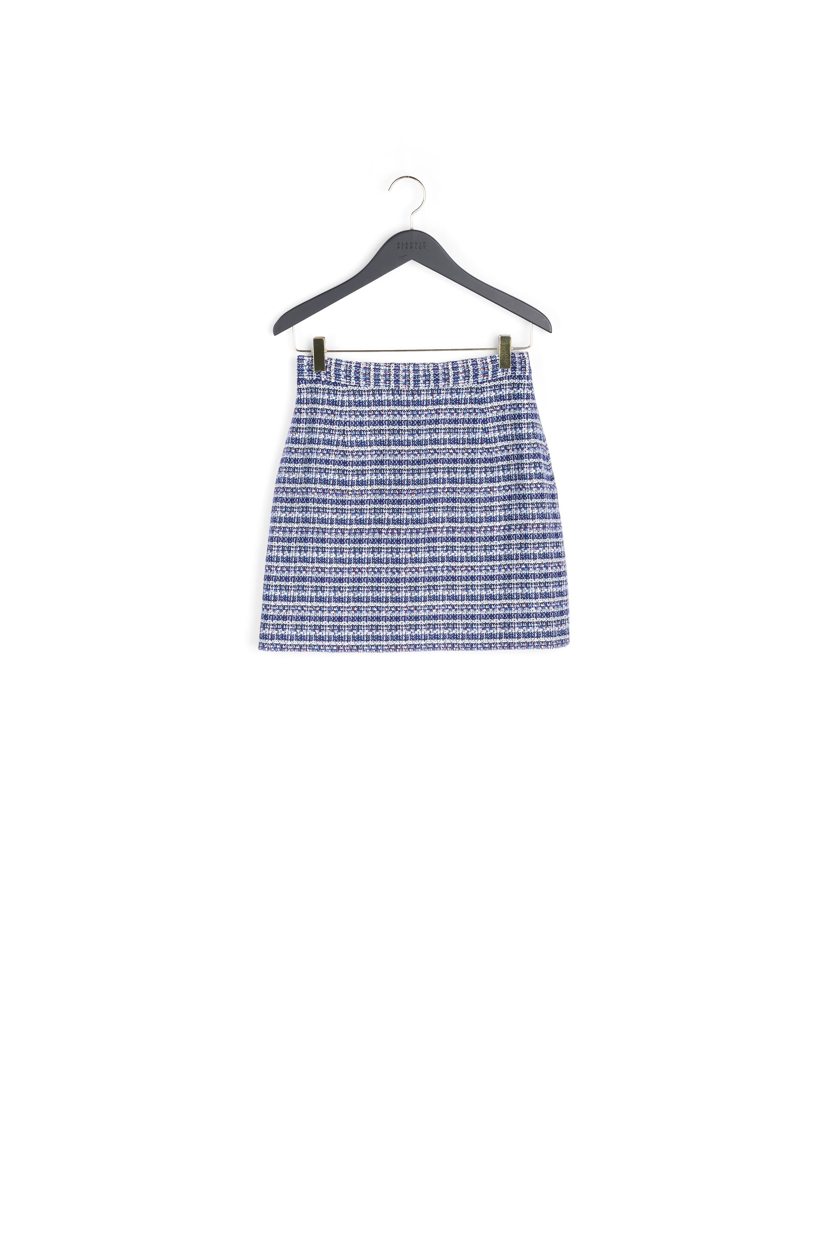 Jupe droite en tweed Faume - seconde main