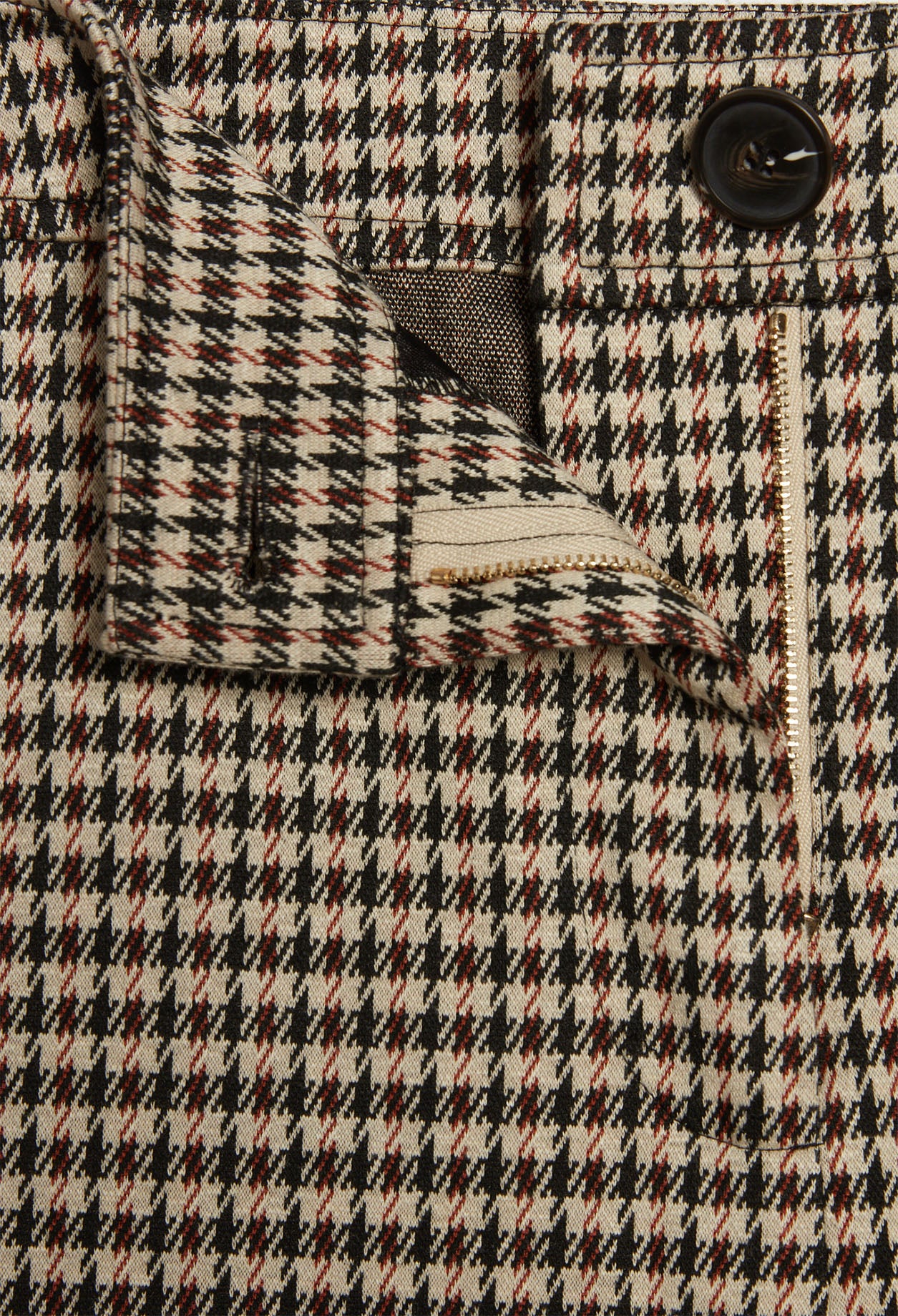 Pantalon à carreaux Faume - seconde main