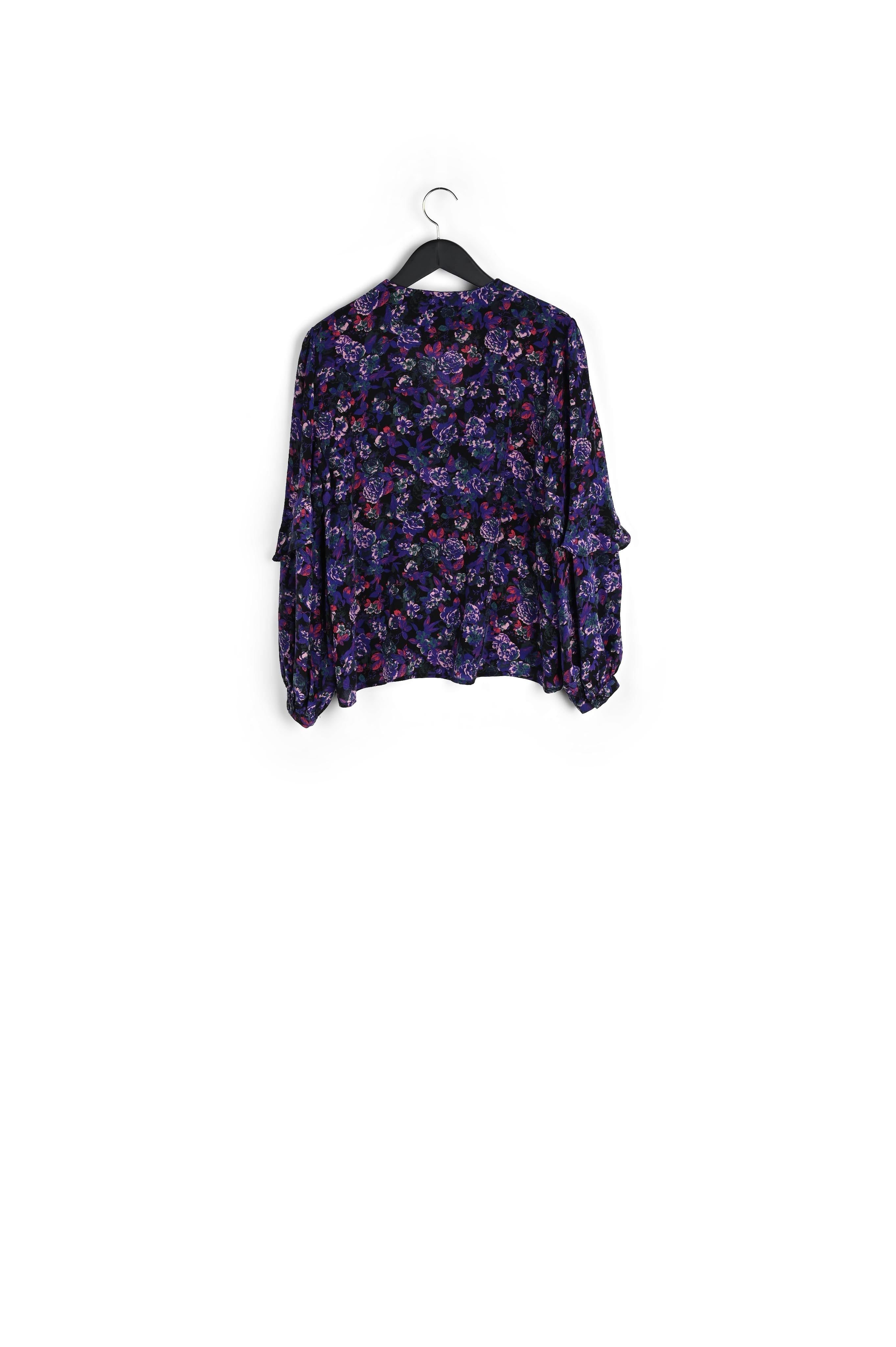 Blouse imprimé soie Faume - seconde main