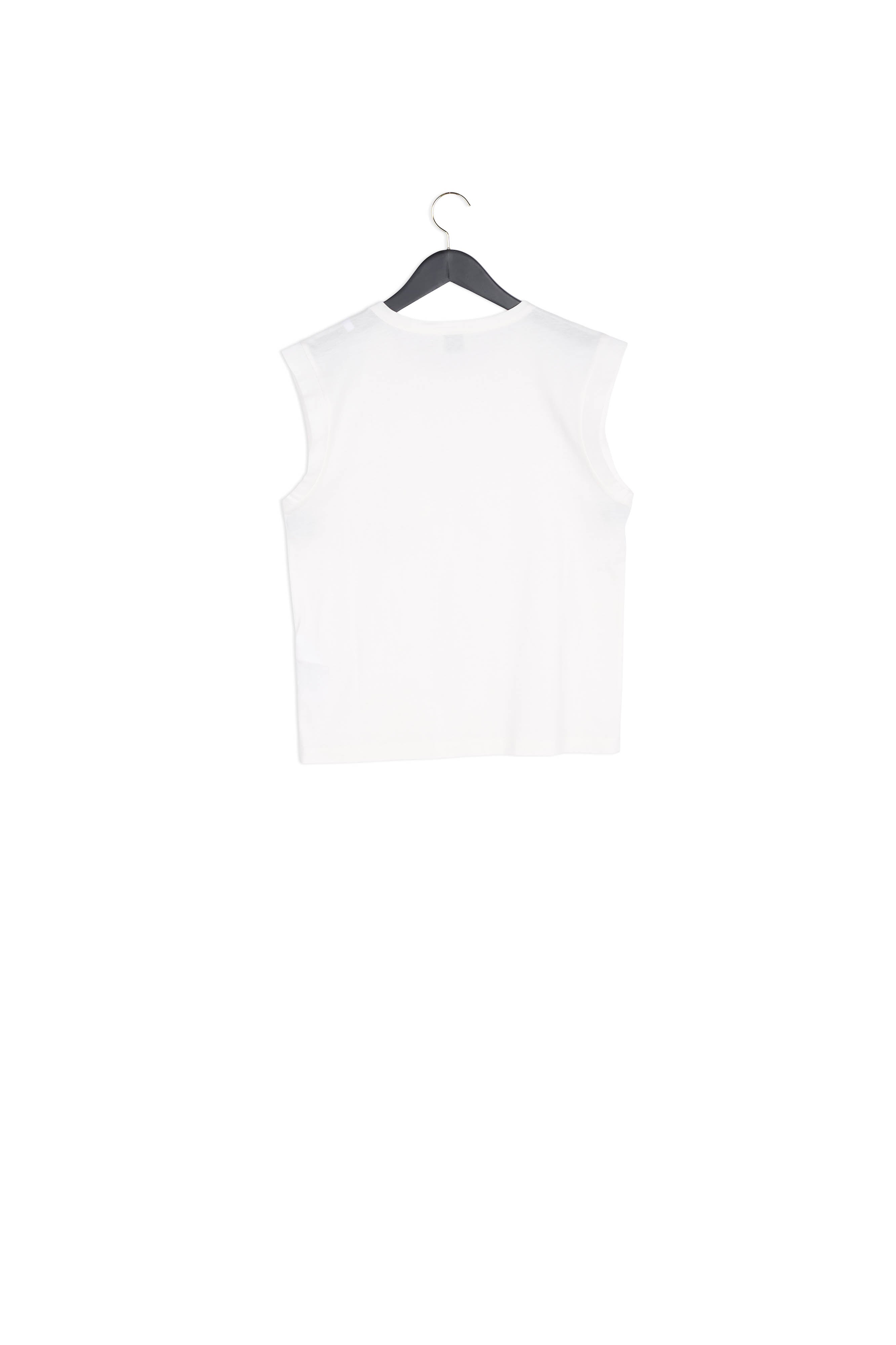 T-shirt coton à poche strassée Faume - seconde main