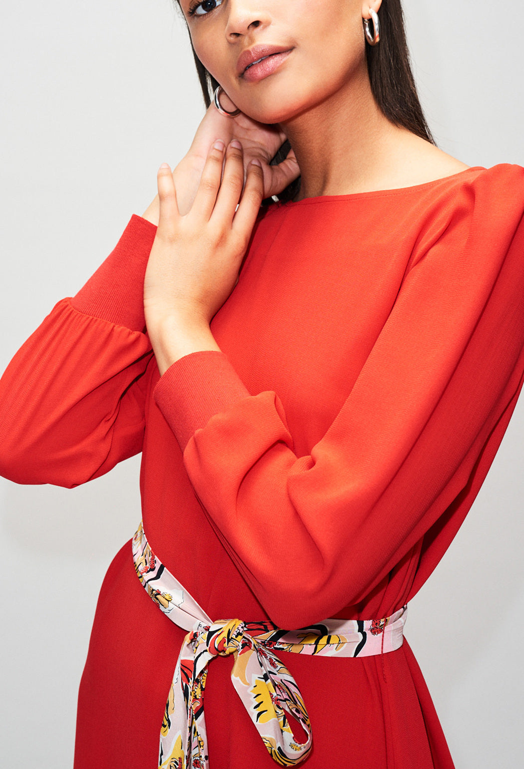 Robe à ceinture-ruban Faume - seconde main