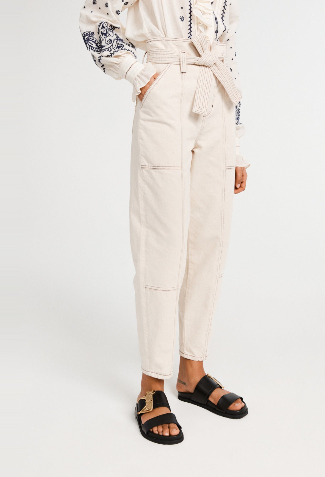 Jean taille haute Faume - seconde main