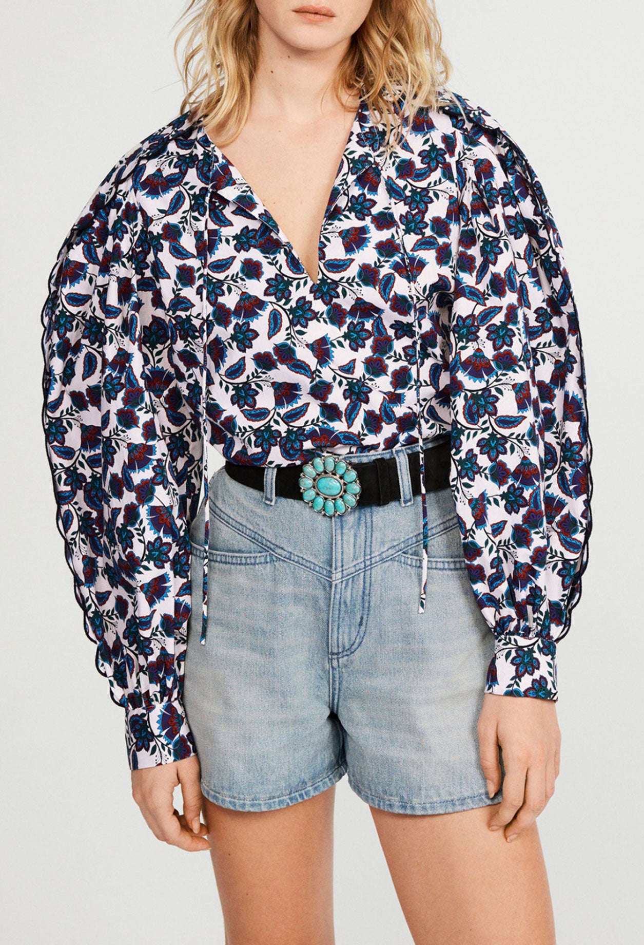 Blouse à fleurs Faume - seconde main