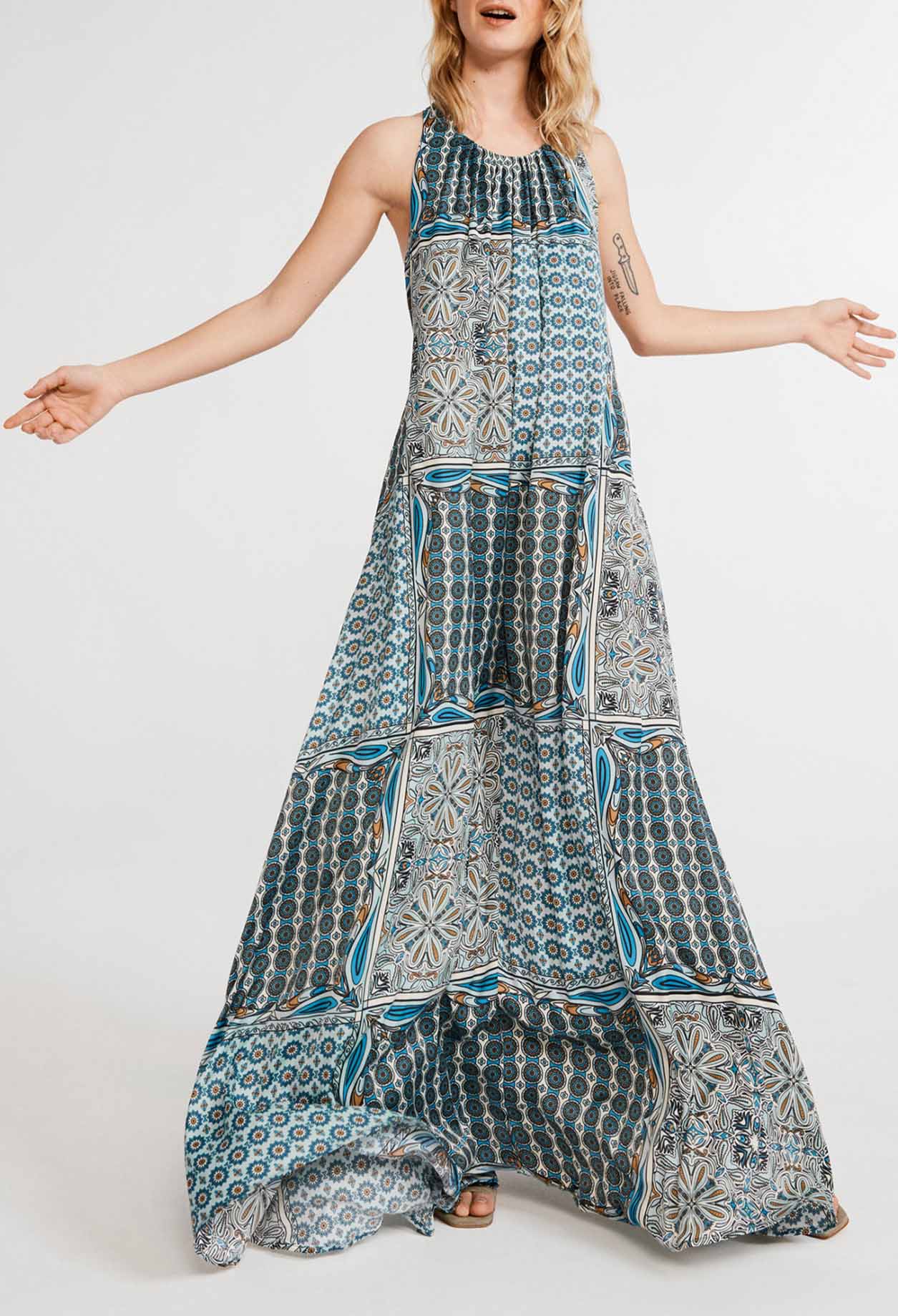 Robe longue dos-nu Faume - seconde main