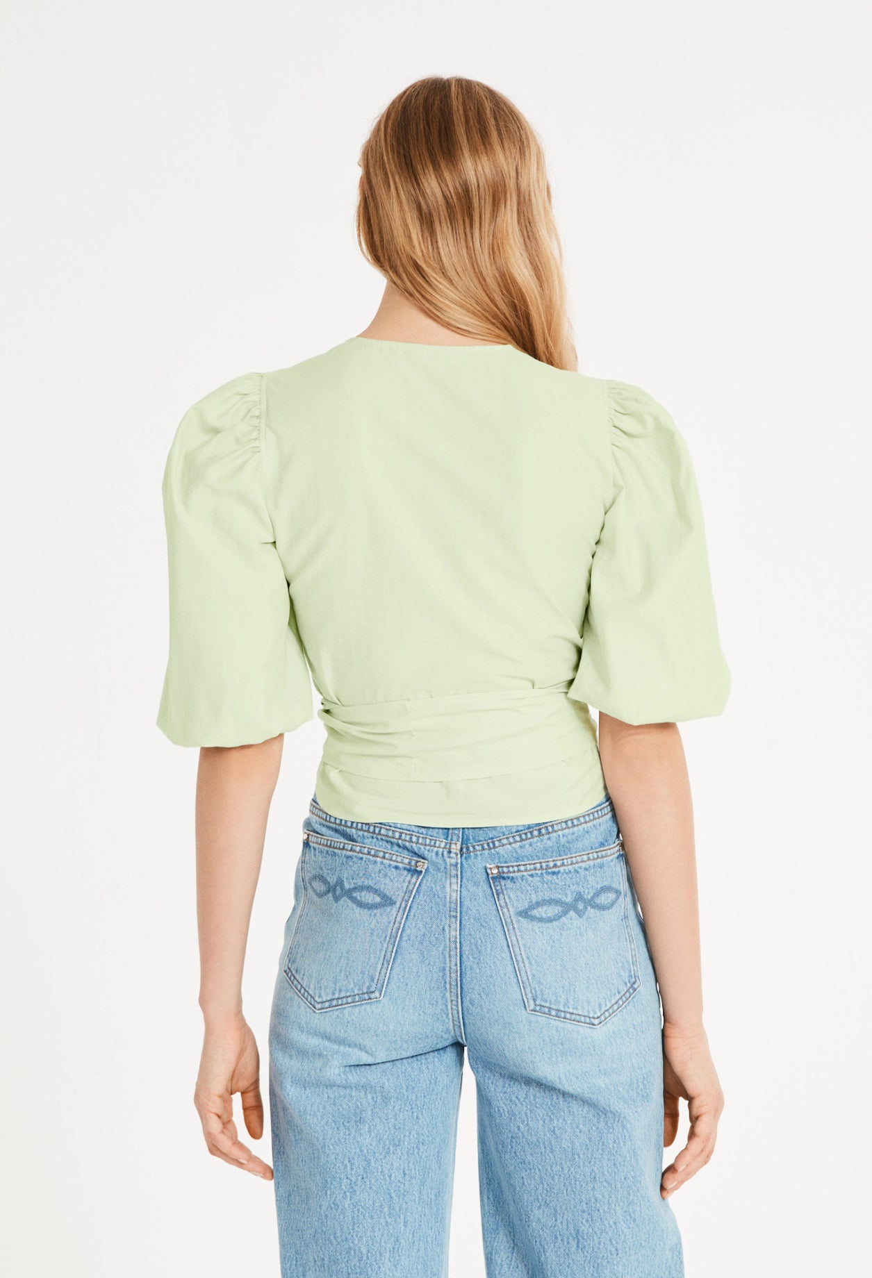 Blouse cache-cœur Faume - seconde main