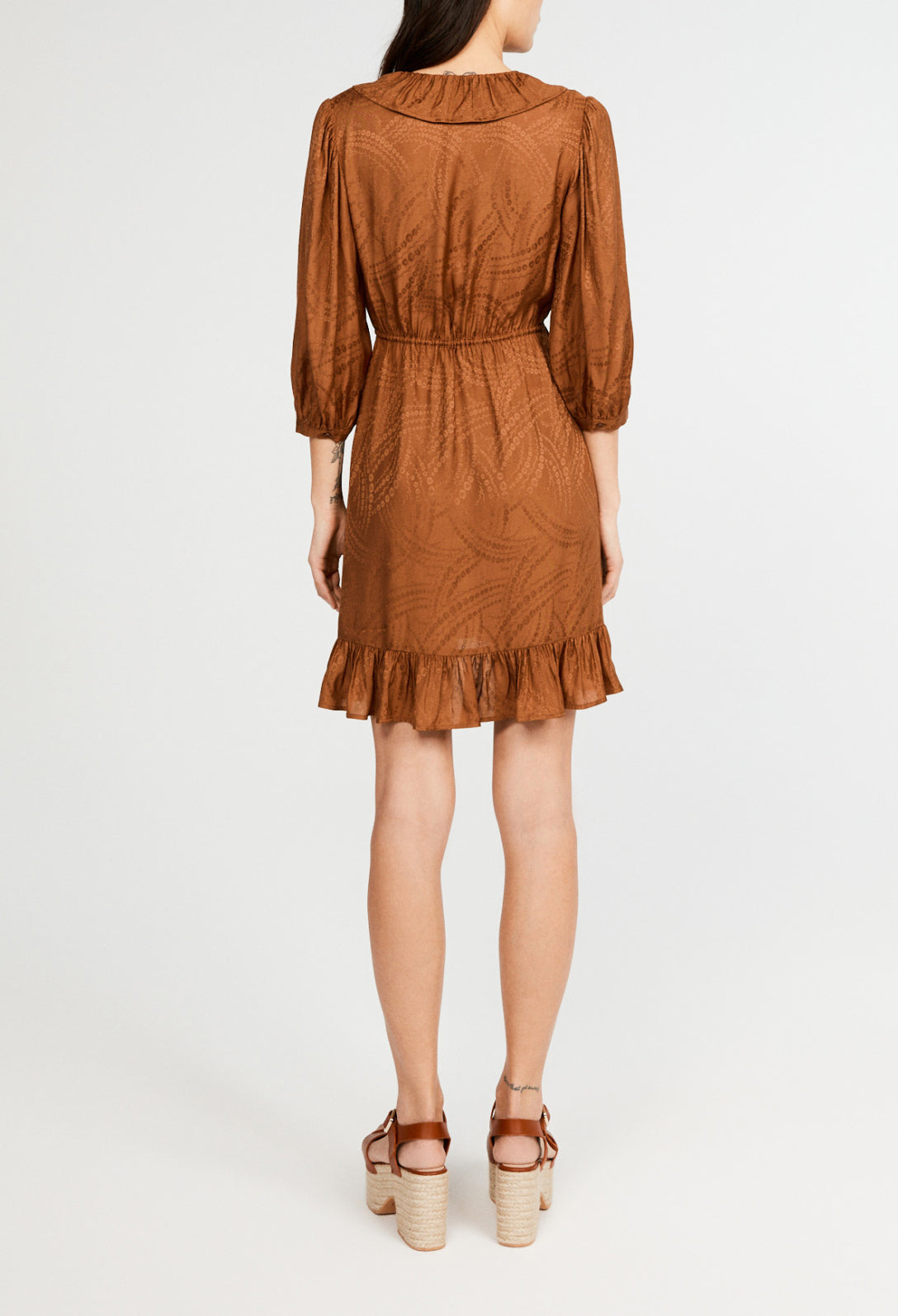 Robe courte croisée Faume - seconde main