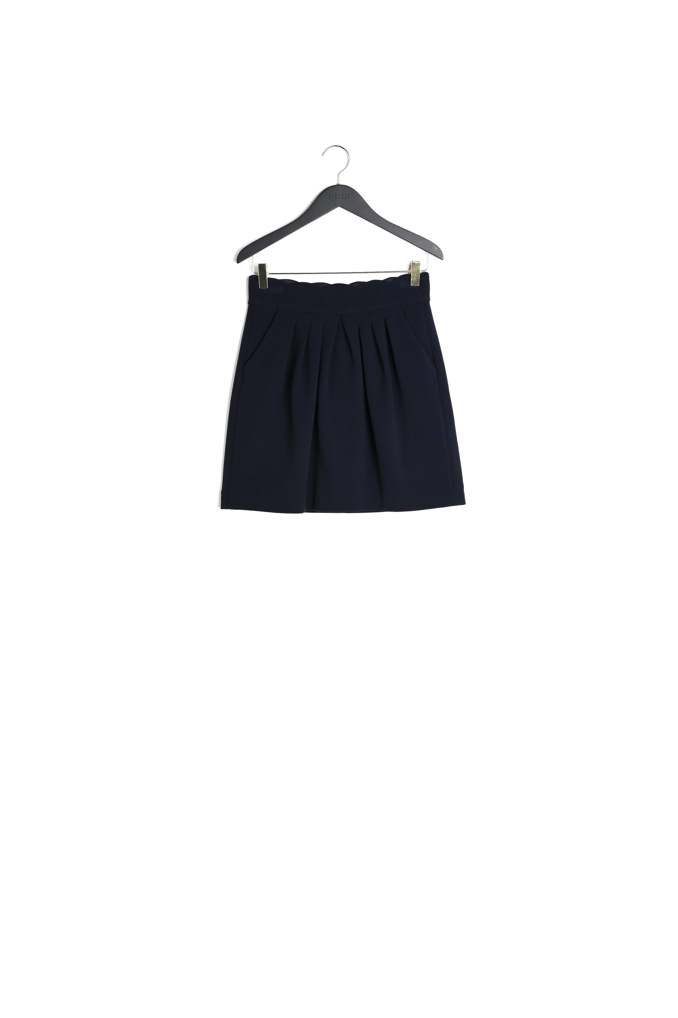 Jupe taille haute festonnée Faume - seconde main