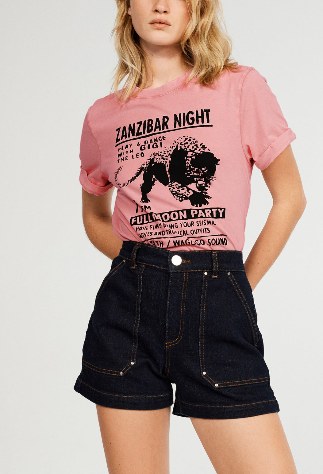 T-shirt en coton biologique Faume - seconde main