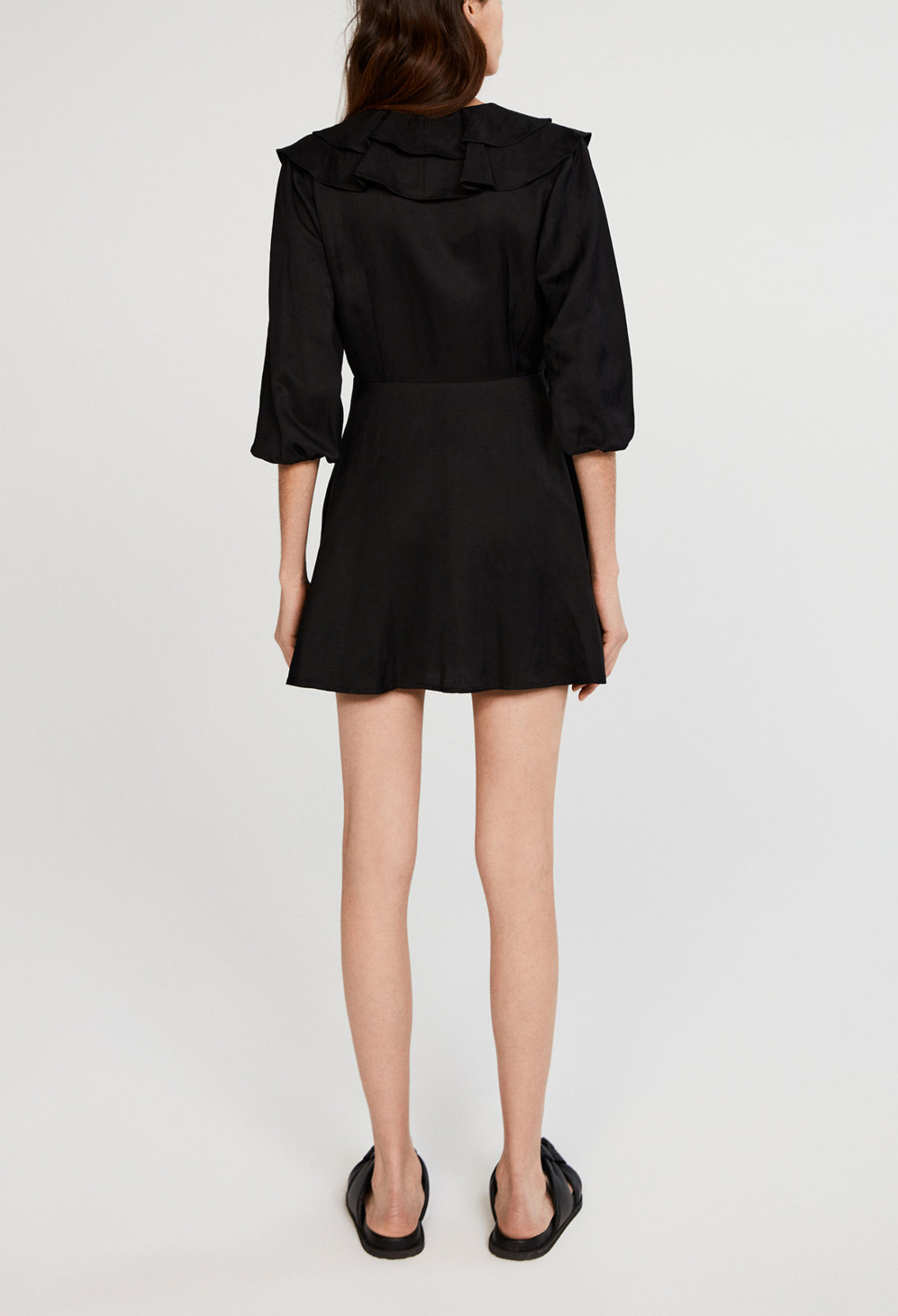 Robe courte à volants Faume - seconde main