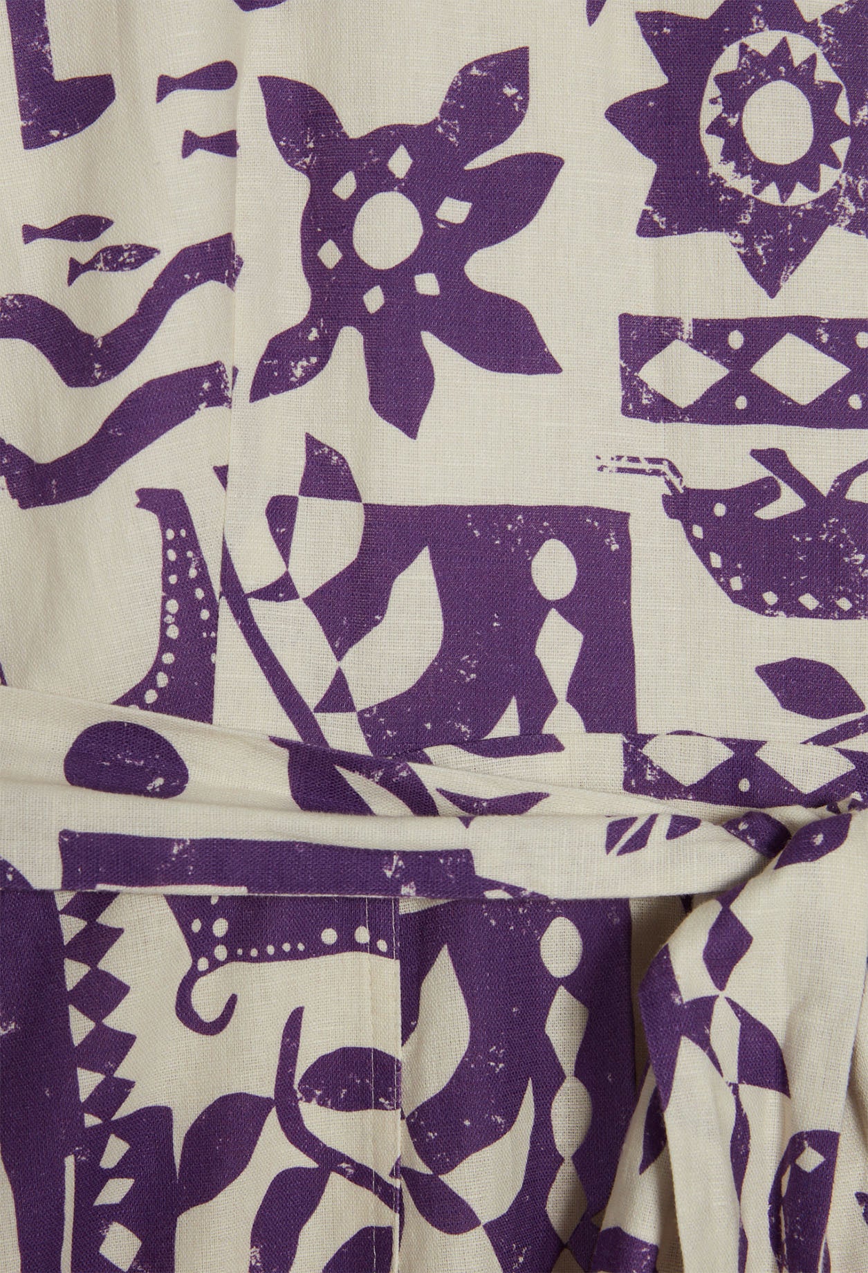 Robe en lin Faume - seconde main