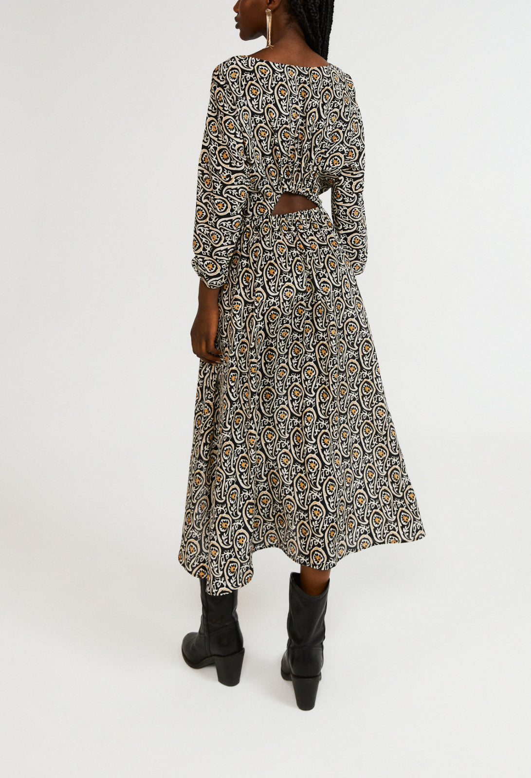 Robe à motifs Faume - seconde main