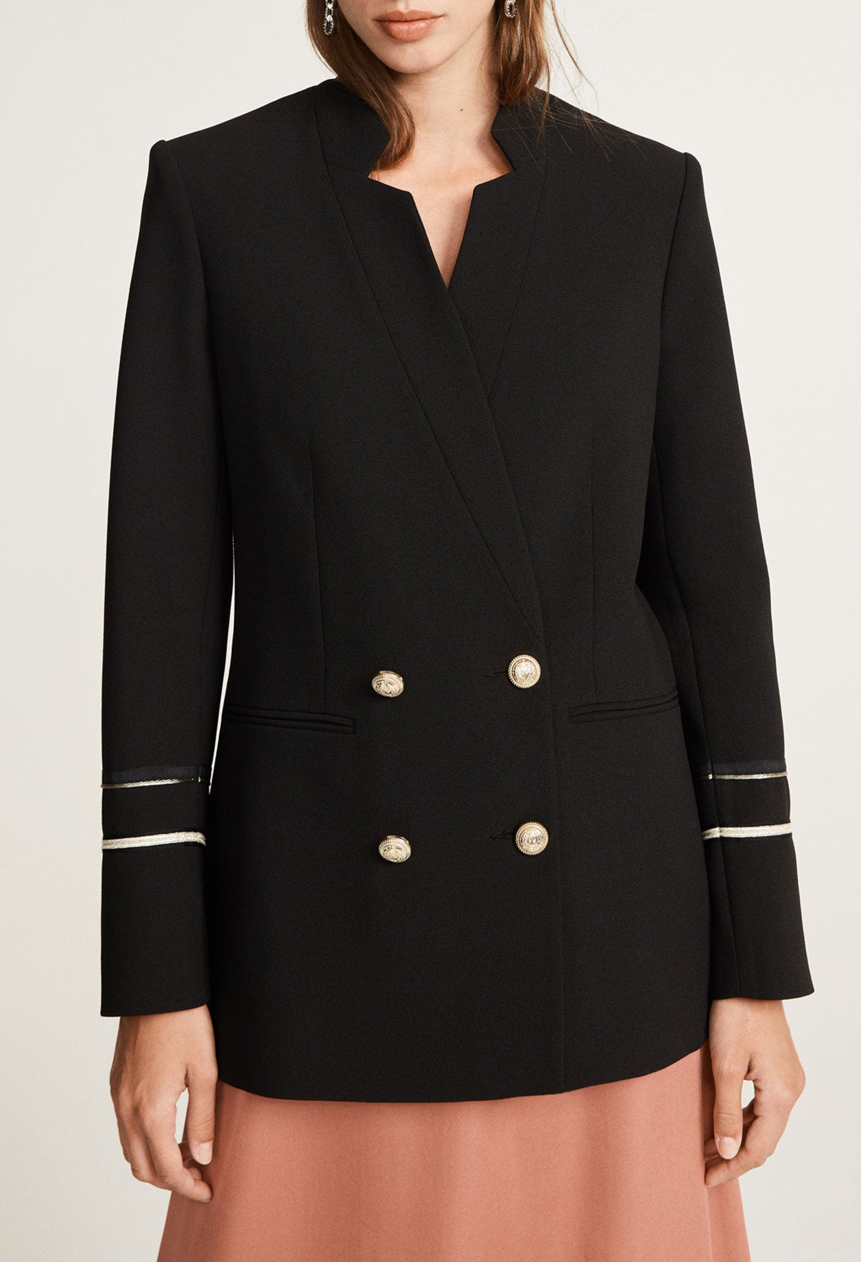 Veste noire courte Faume - seconde main