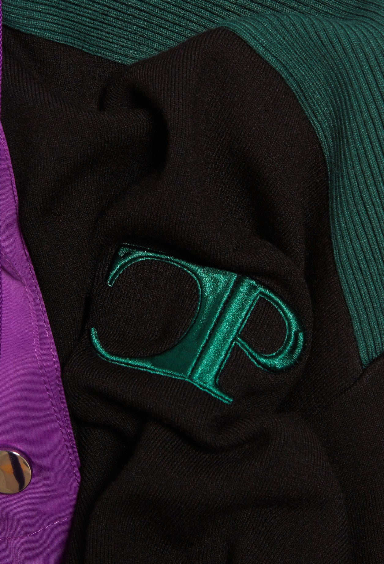 Sweatshirt Minimum col boutonné marine Faume - seconde main