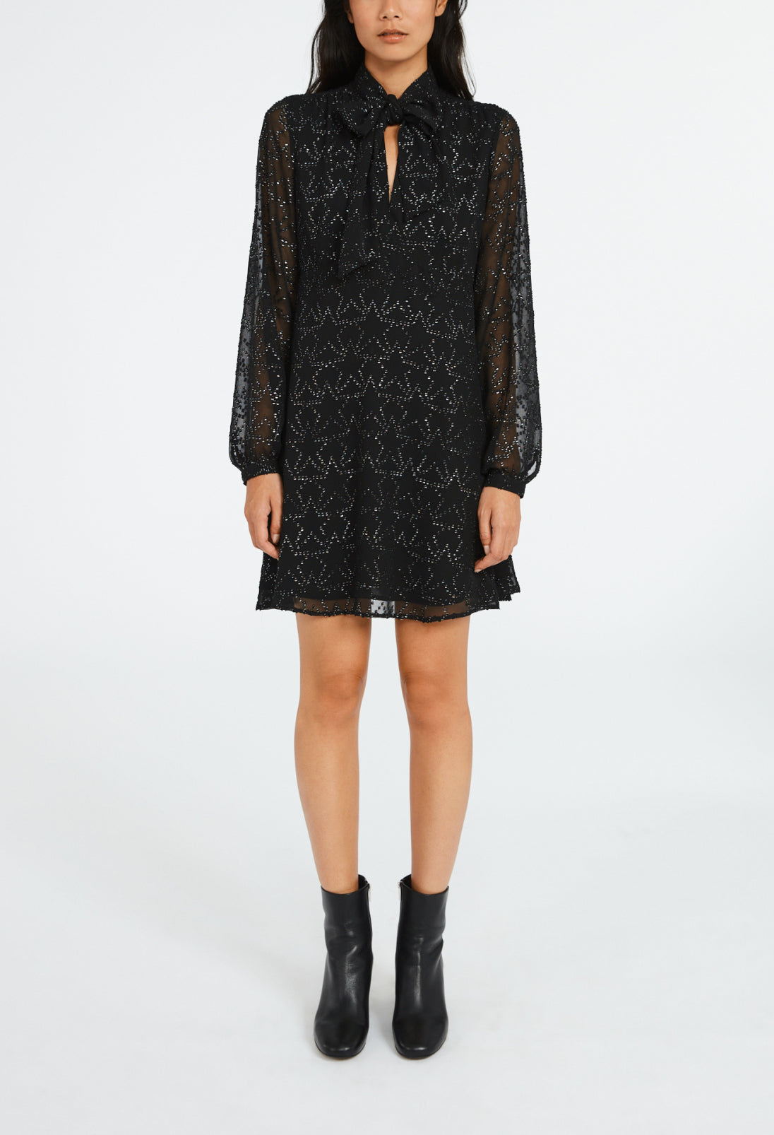 Robe courte à motifs étoiles Faume - seconde main