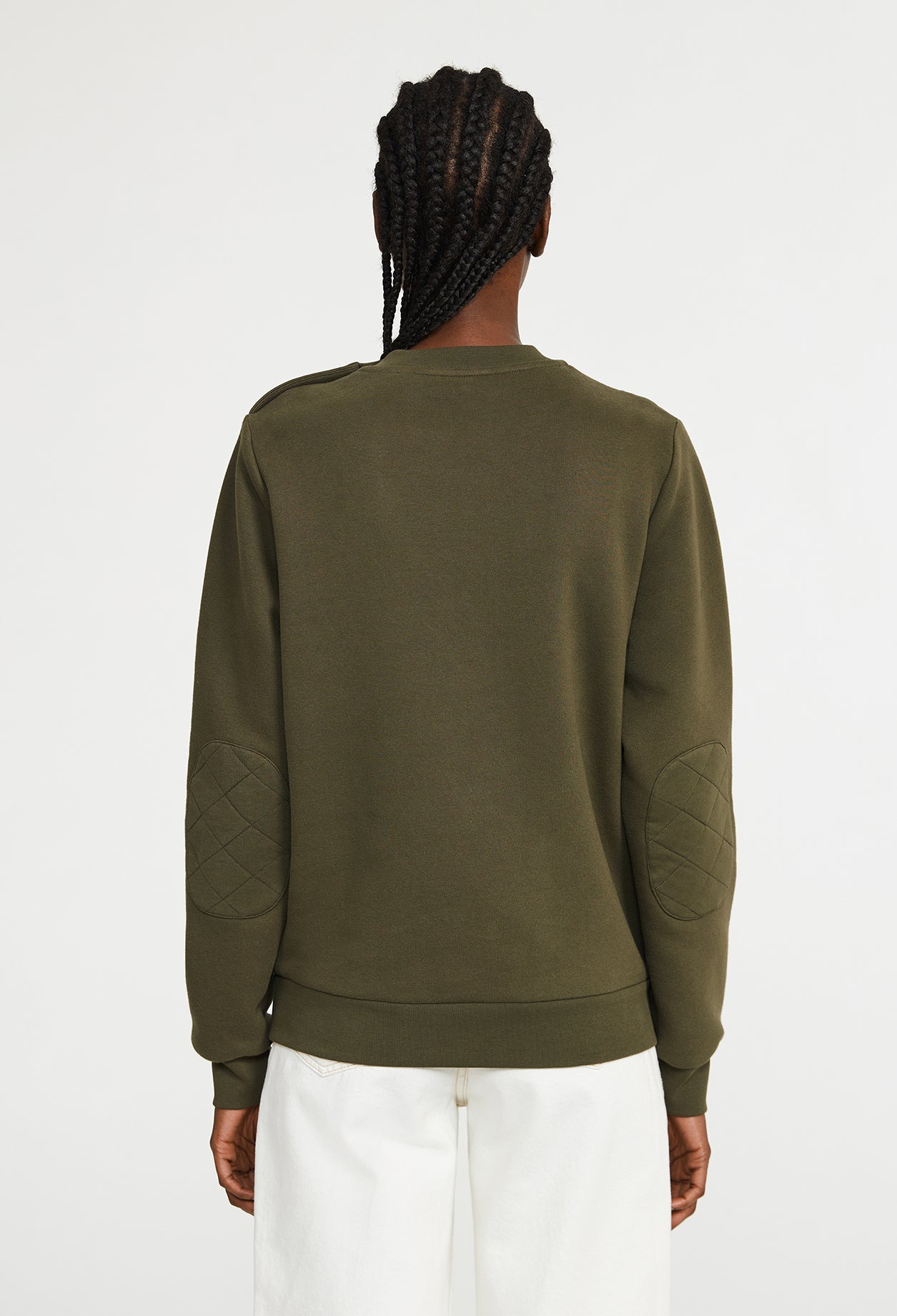 Sweatshirt kaki à manches longues Faume - seconde main